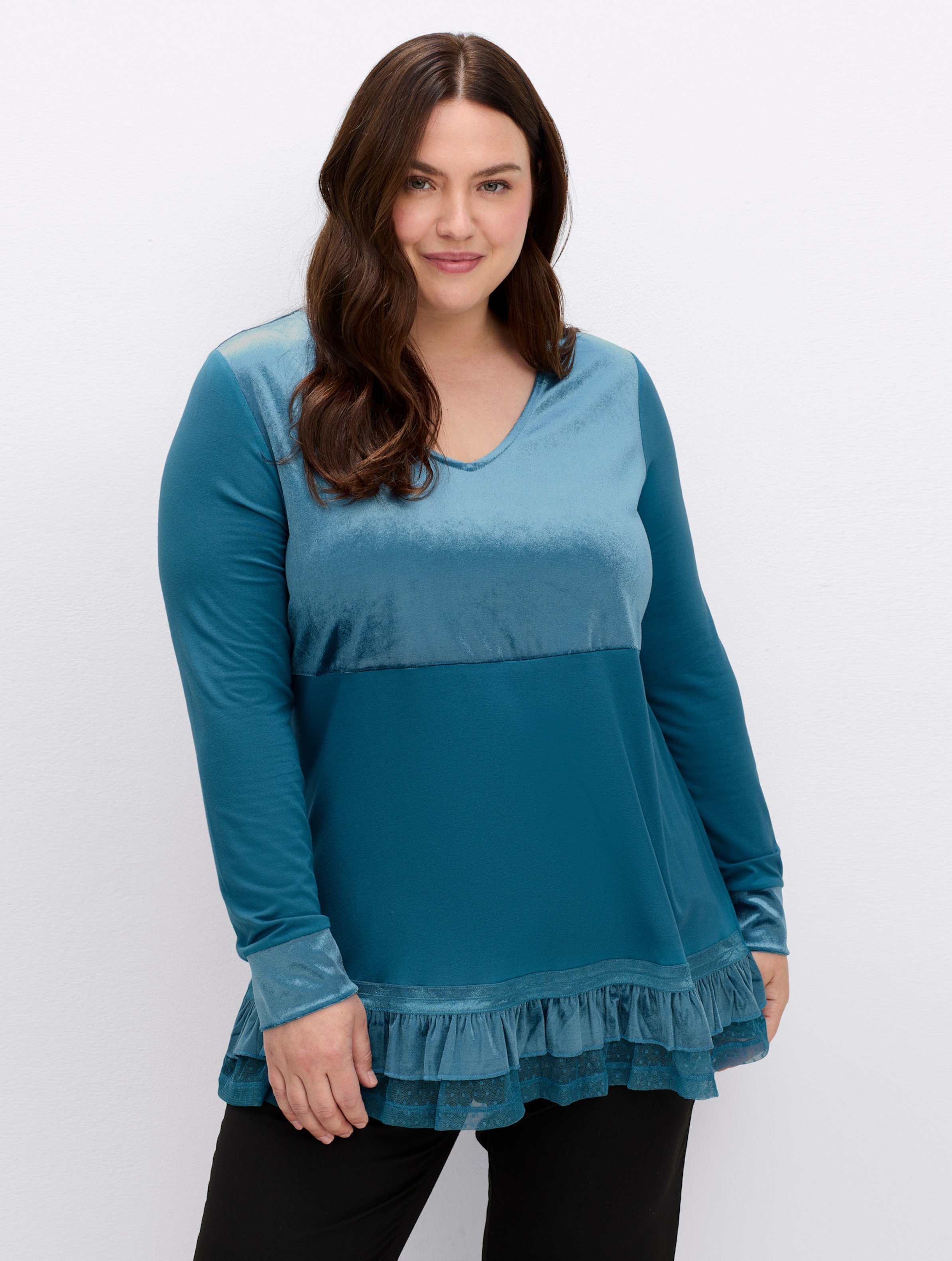 Sheego Shirt im Lagenlook