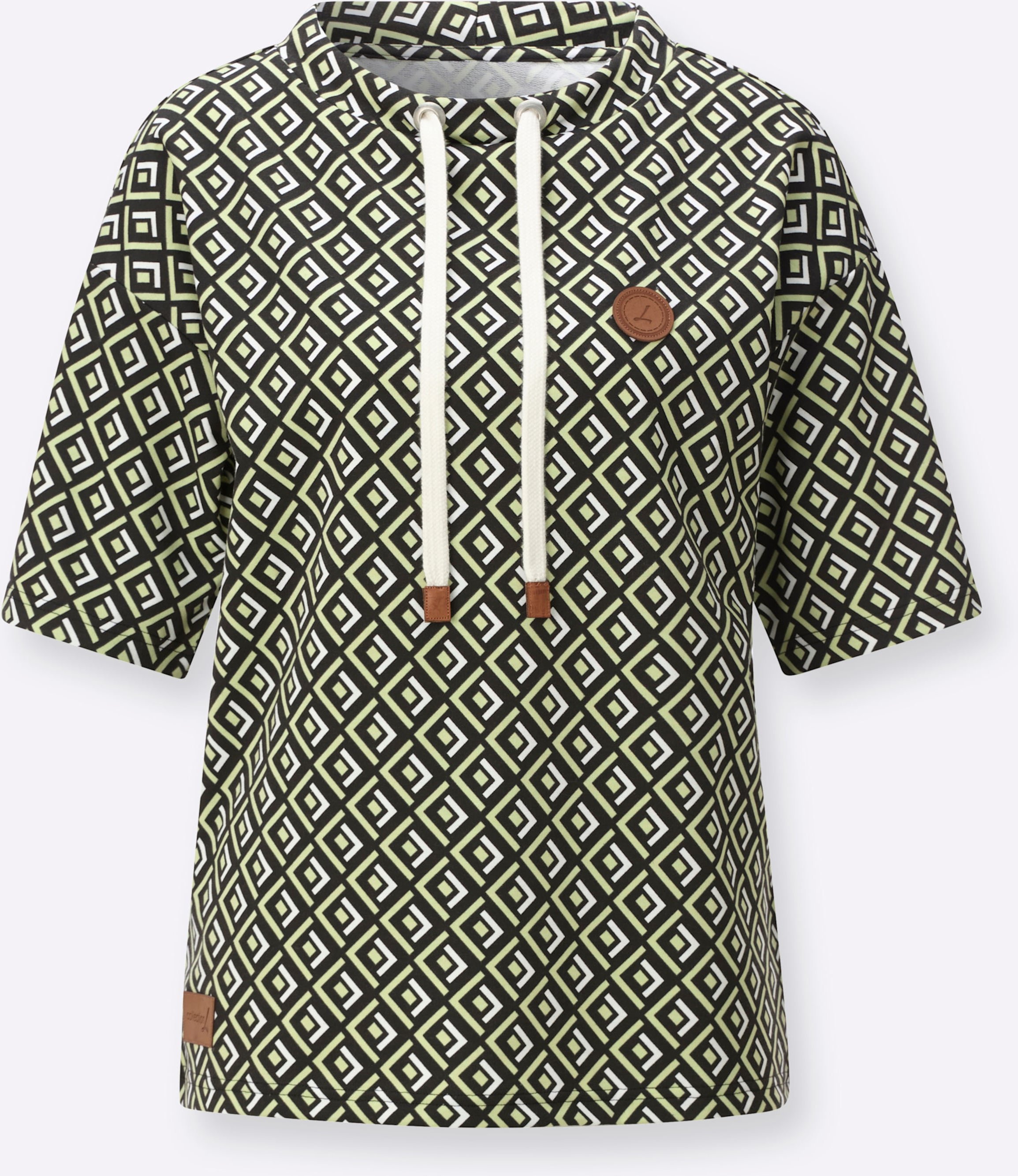 Sheego Sweatshirt im Druckmuster