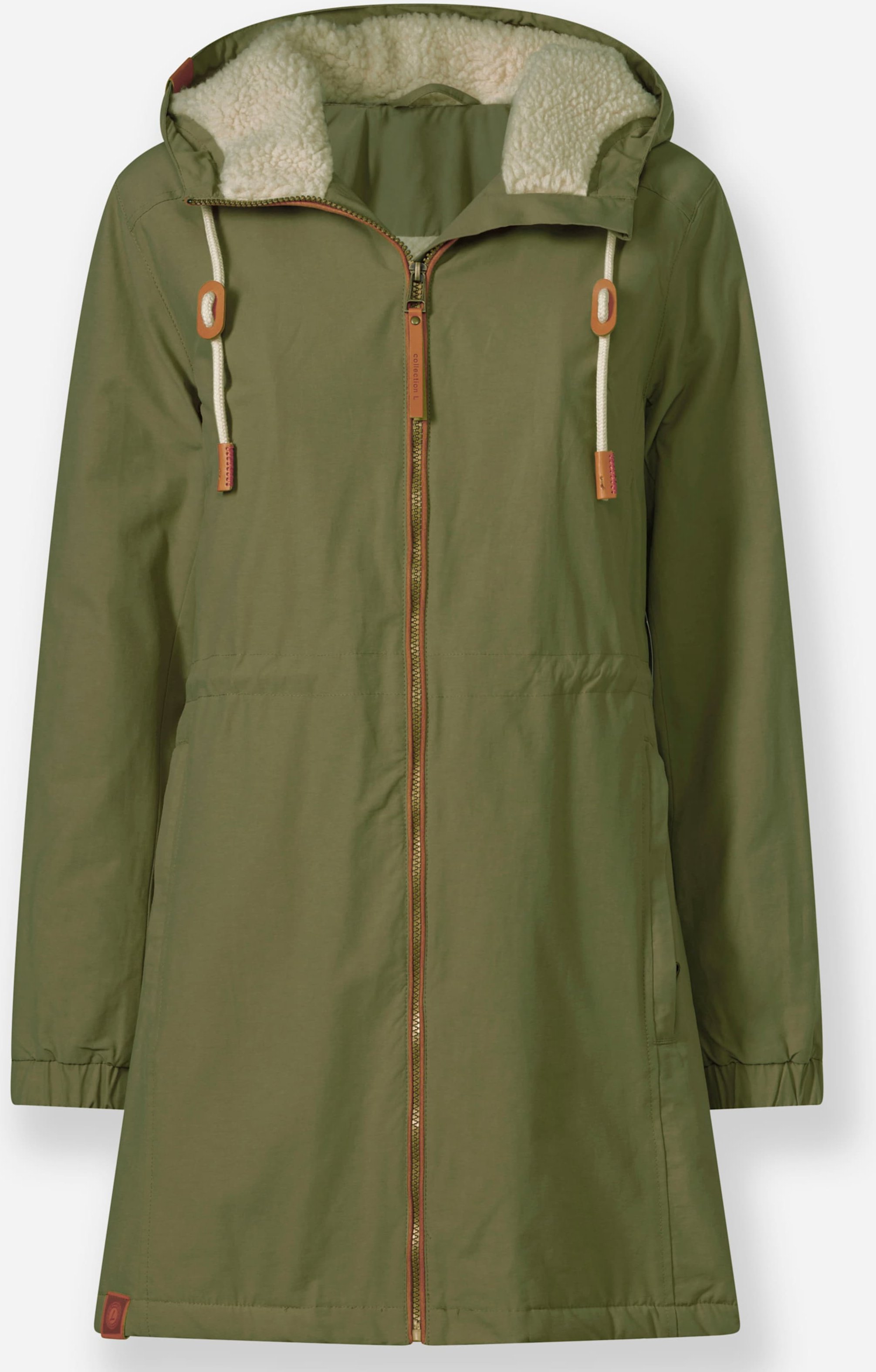 Thumbnail - Sheego Parka mit Tunnelzug auf Höhe der Taille