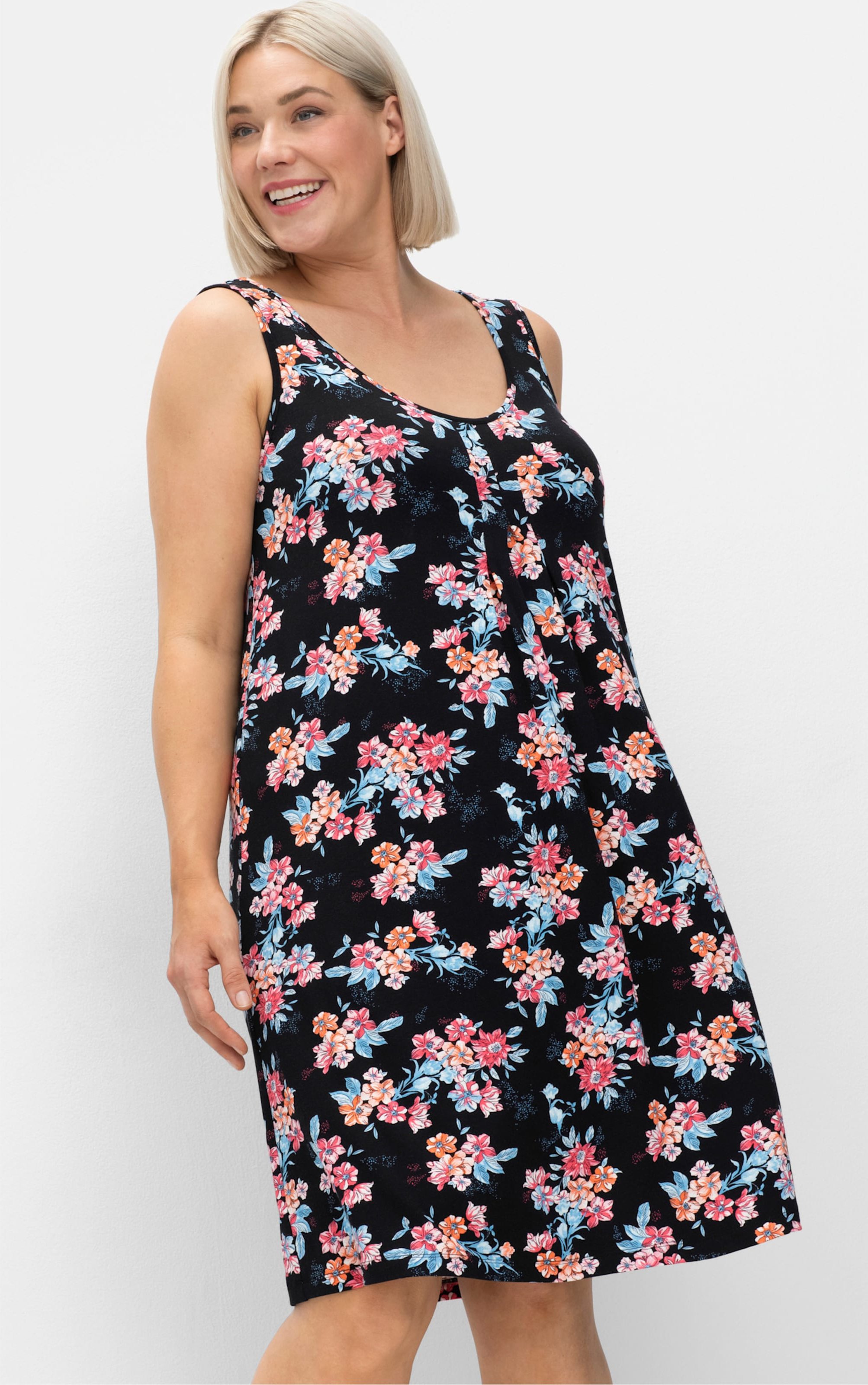 Sheego Strandkleid mit Grafikprint