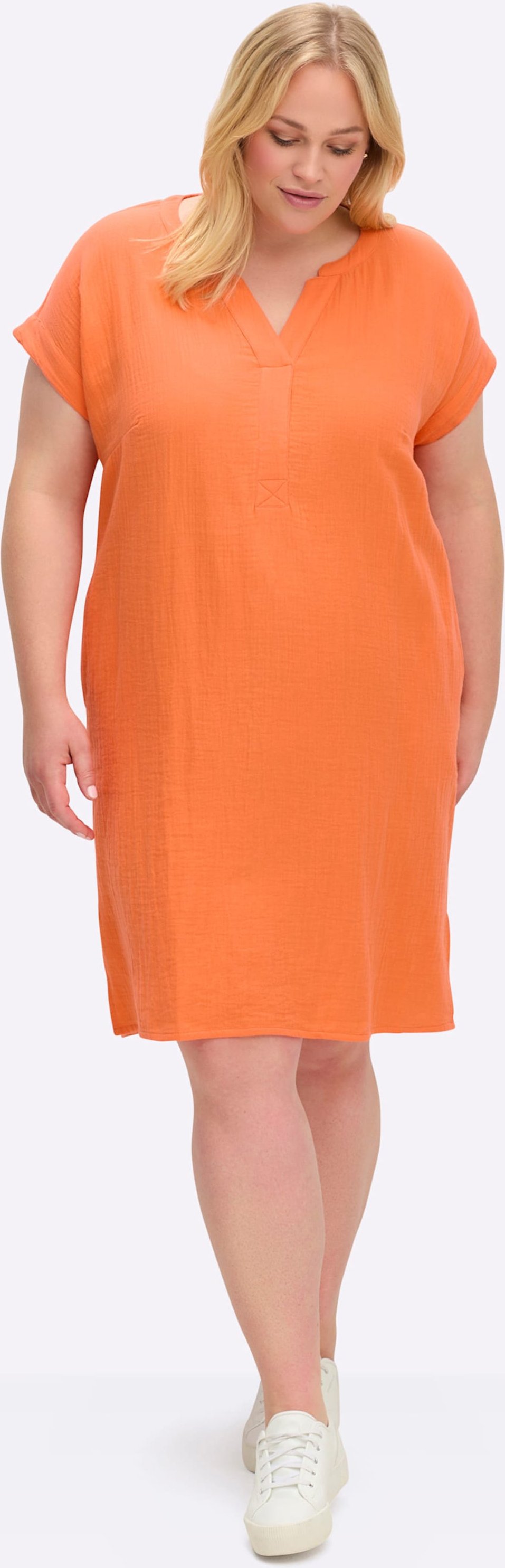 Sheego Sommerkleid in Musselin-Qualität