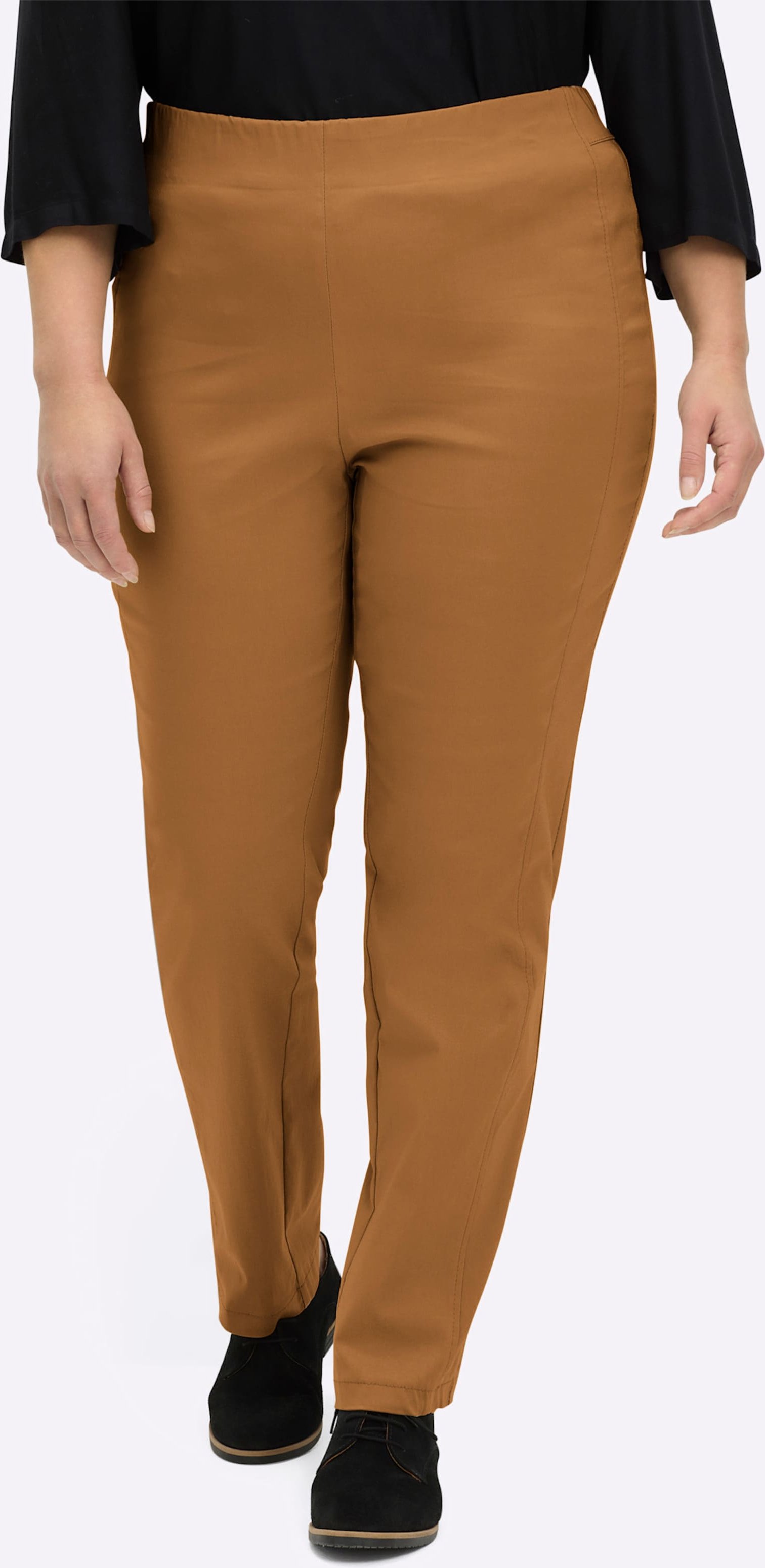 Thumbnail - Sheego Hose mit Dehnbund, Viskose-Qualität