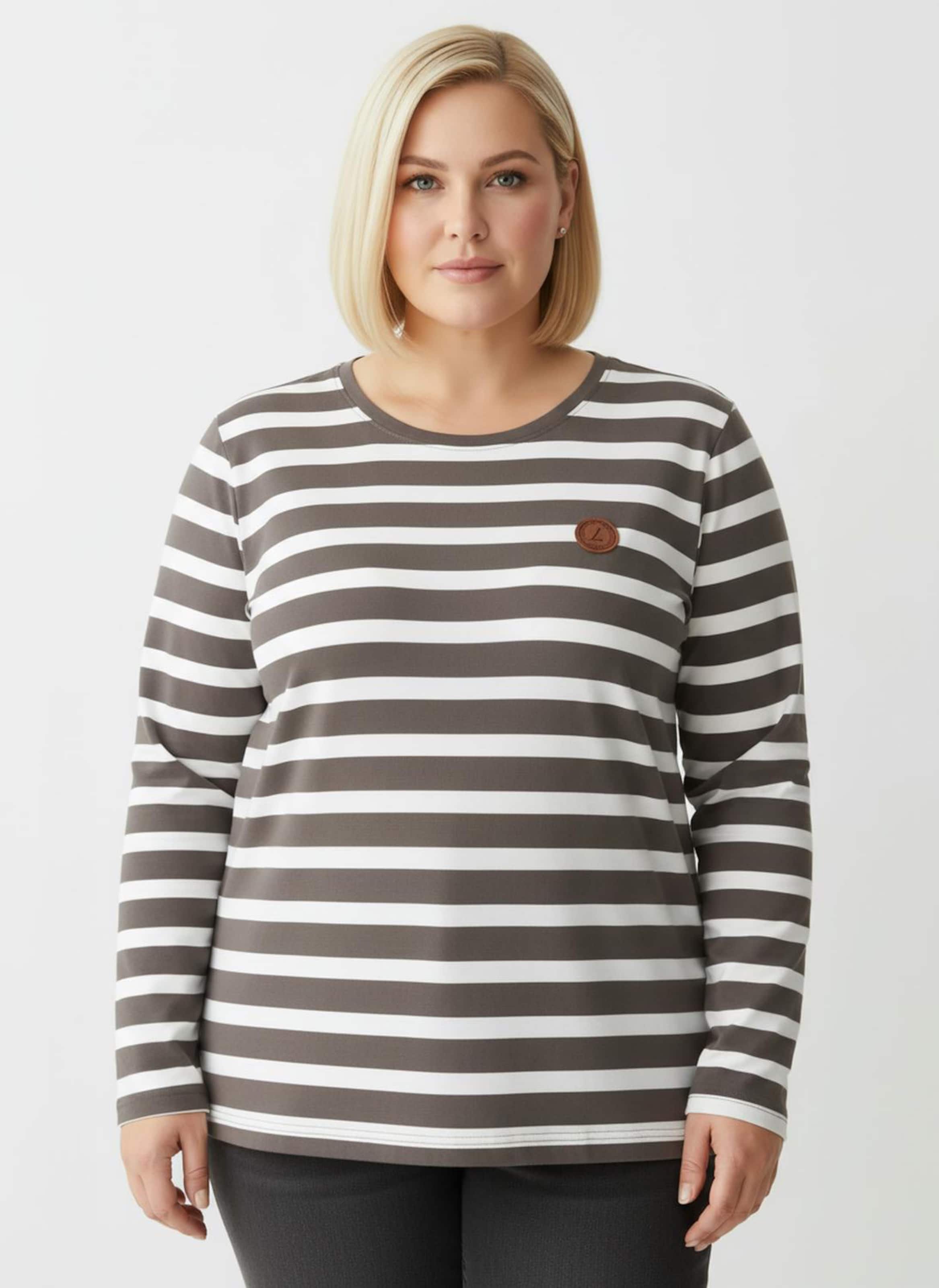 Sheego Shirt im Ringelmuster