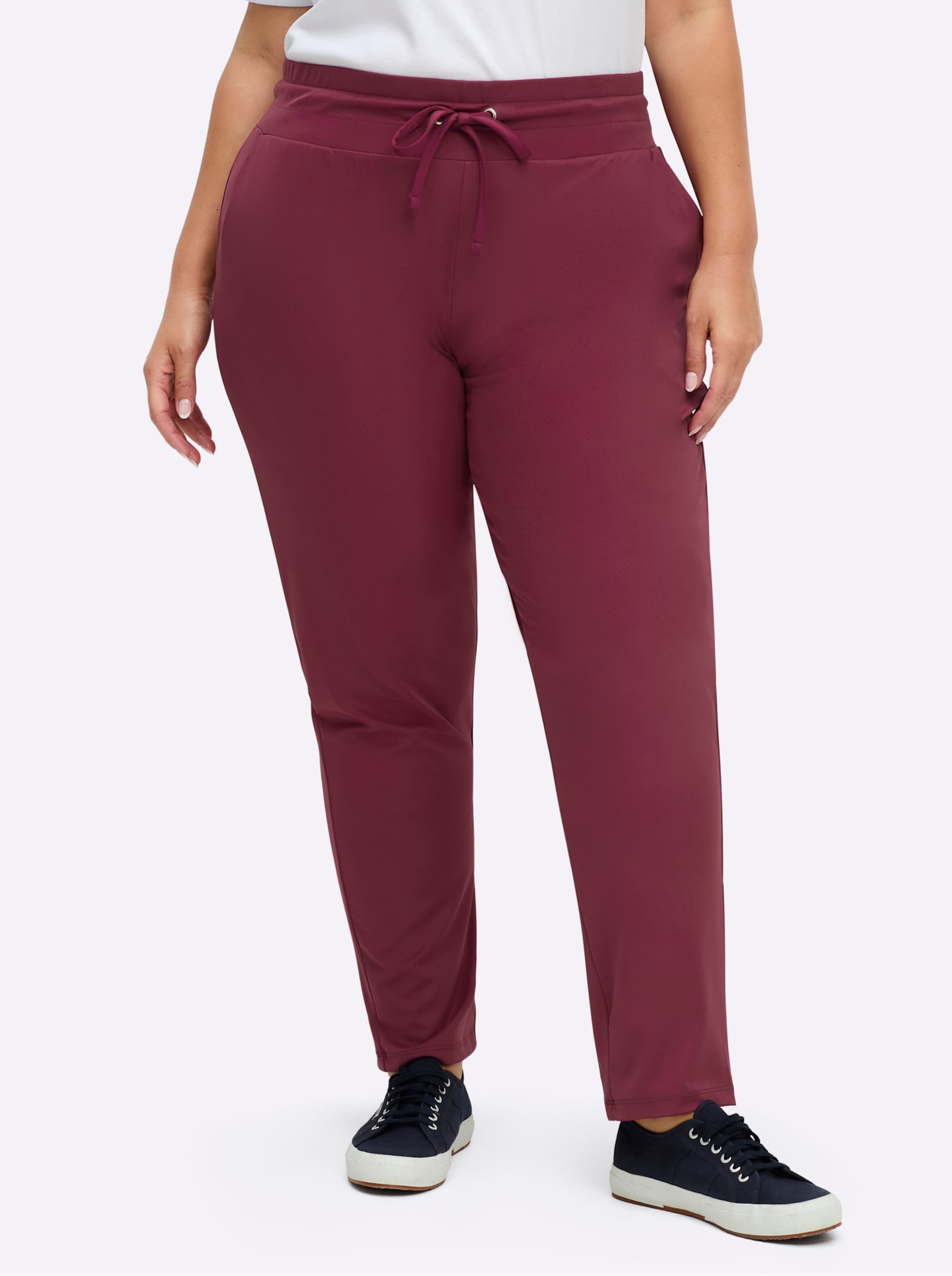 Sheego Schlupfhose in Stretch-Qualität