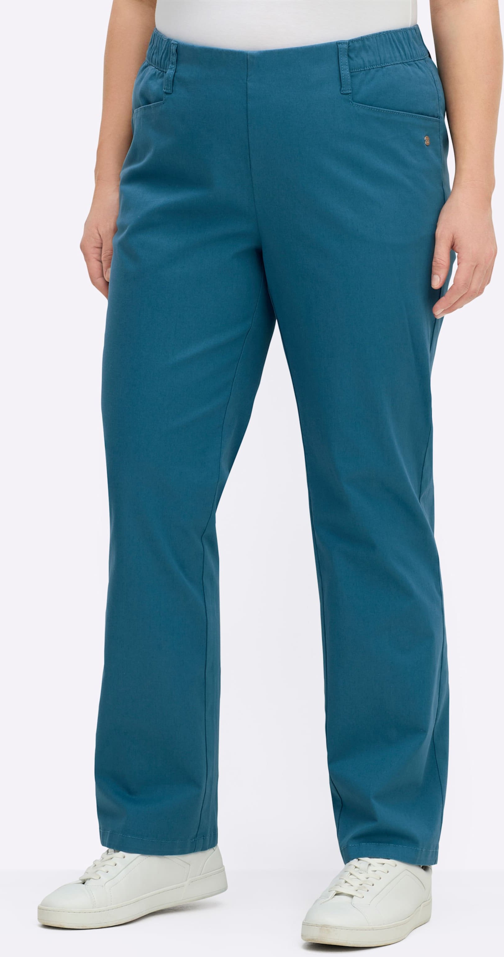 Sheego Schlupfhose aus Twill