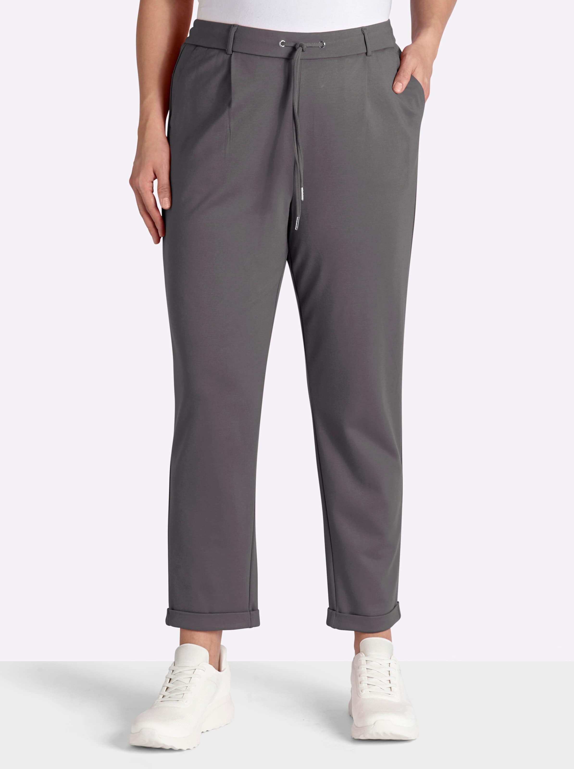 Thumbnail - Sheego Jogg Pants in Interlock-Qualität