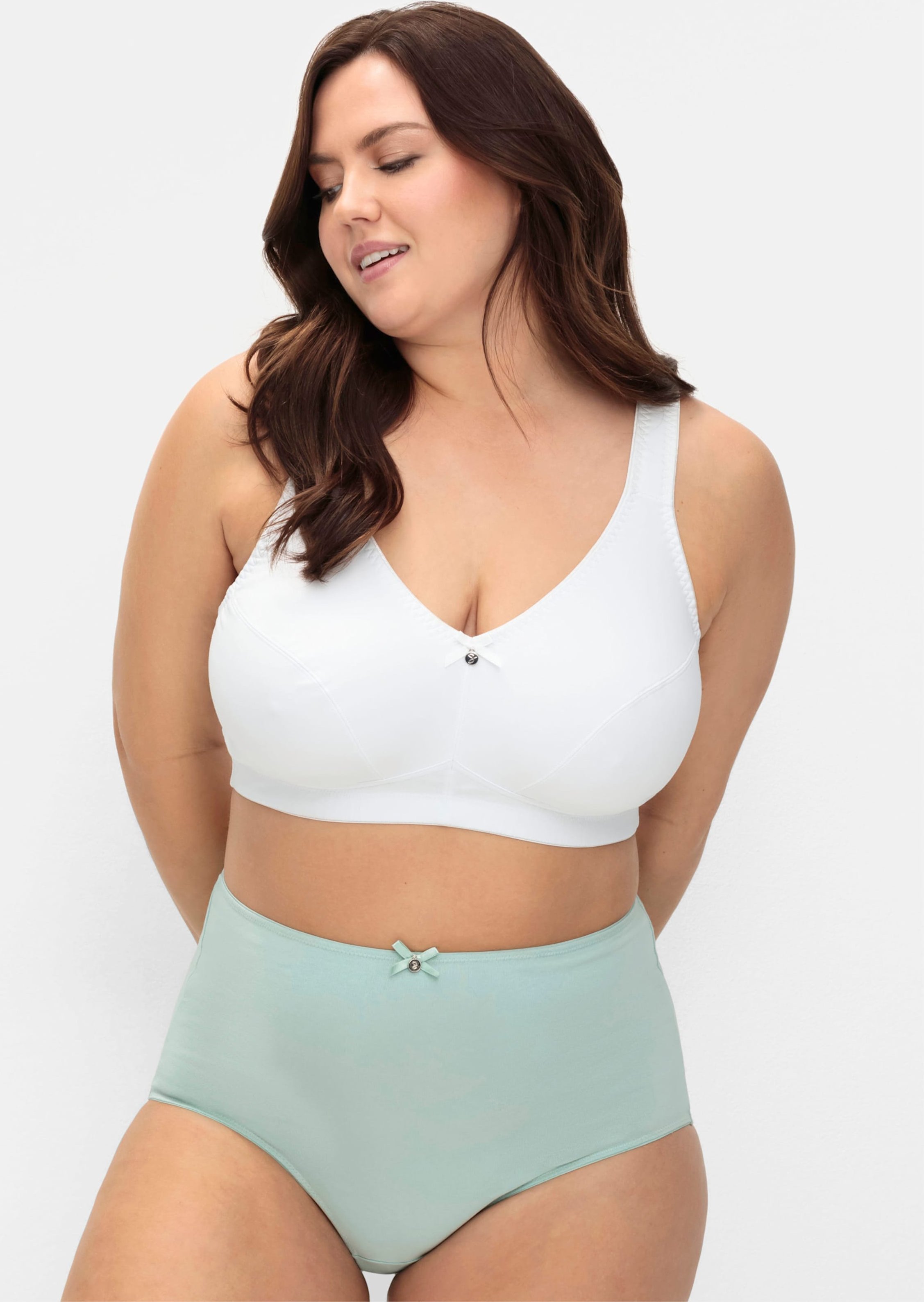 Sheego Entlastungs-BH ohne Bügel im Doppelpack