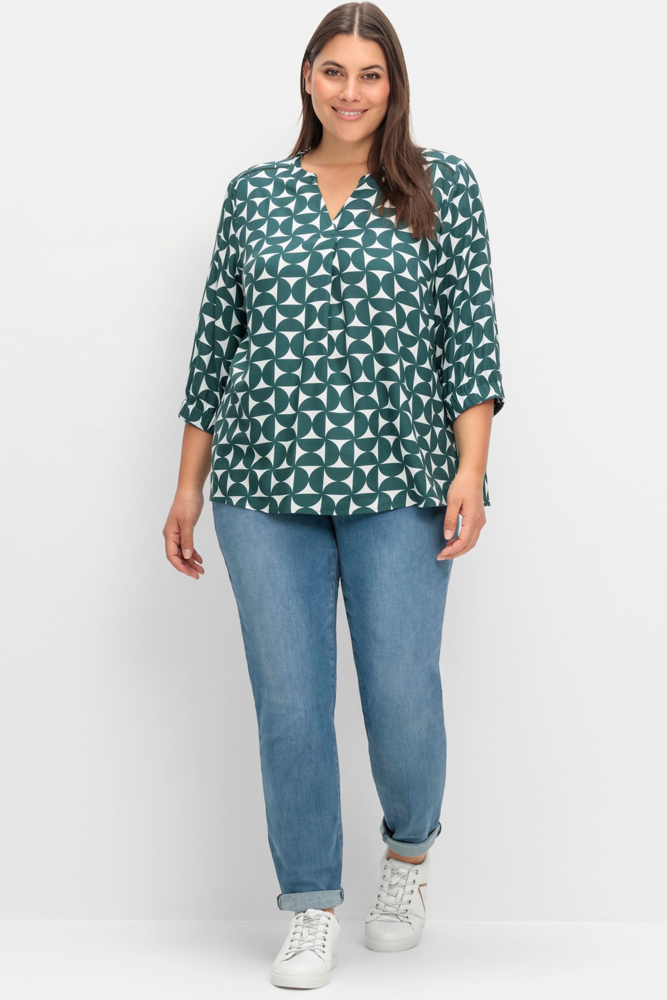 Sheego Tunika mit Grafikprint