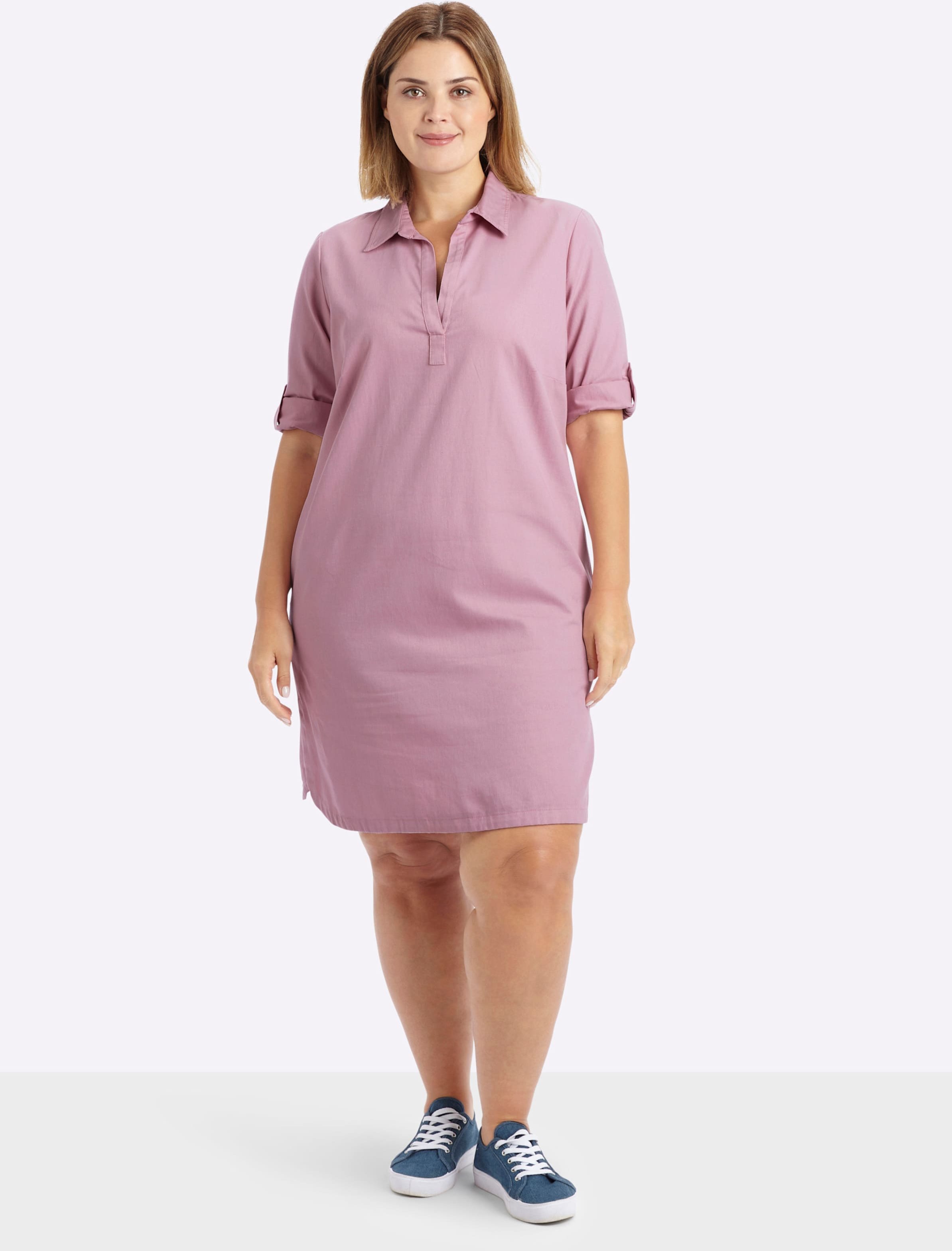 Sheego Jeanskleid in Schlupfform