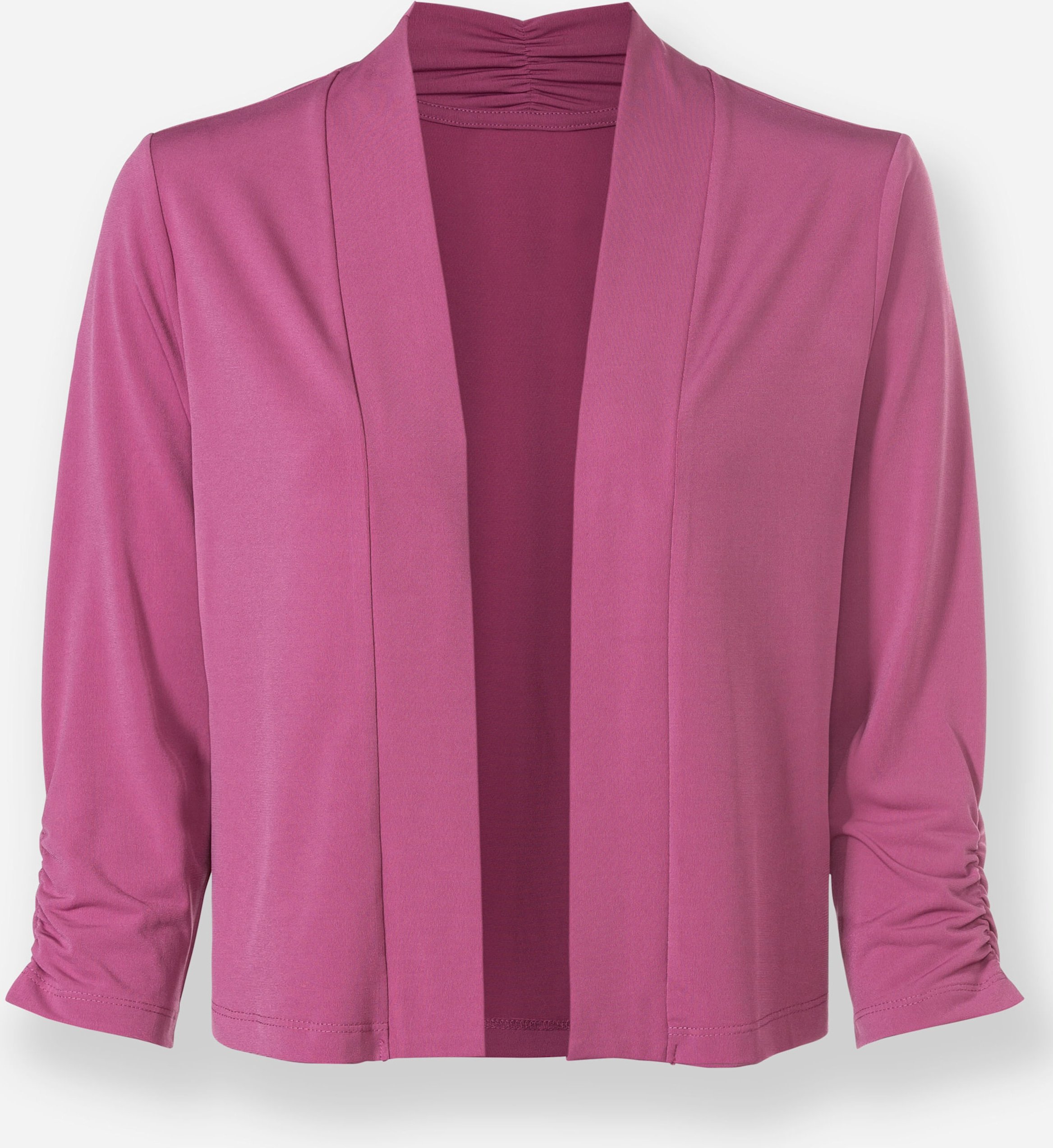 Sheego Shirtjacke in kurzer Bolero-Form