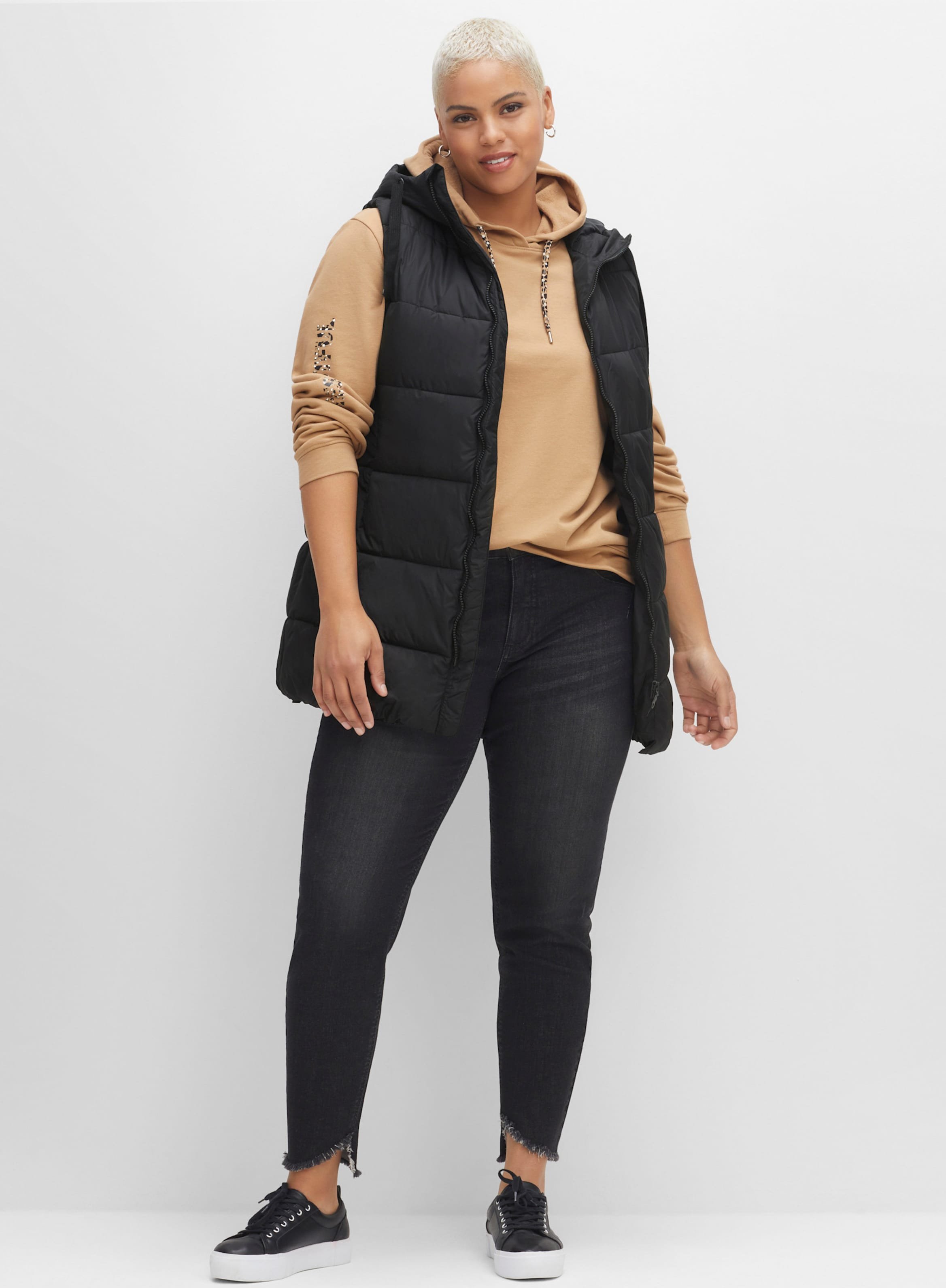 Sheego Steppweste in A-Linie