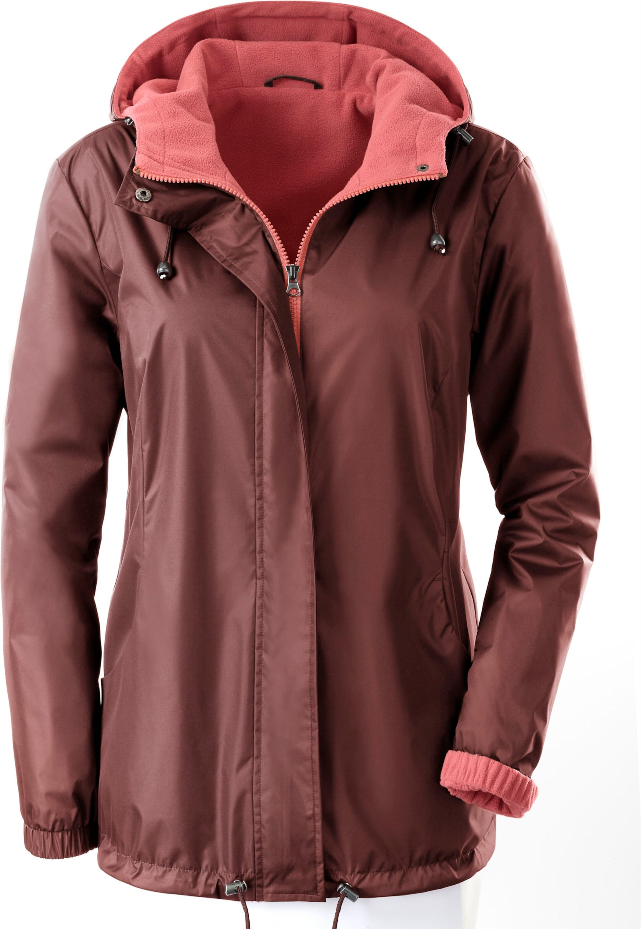 Sheego Funktionsjacke mit Innentasche, knöpfbar