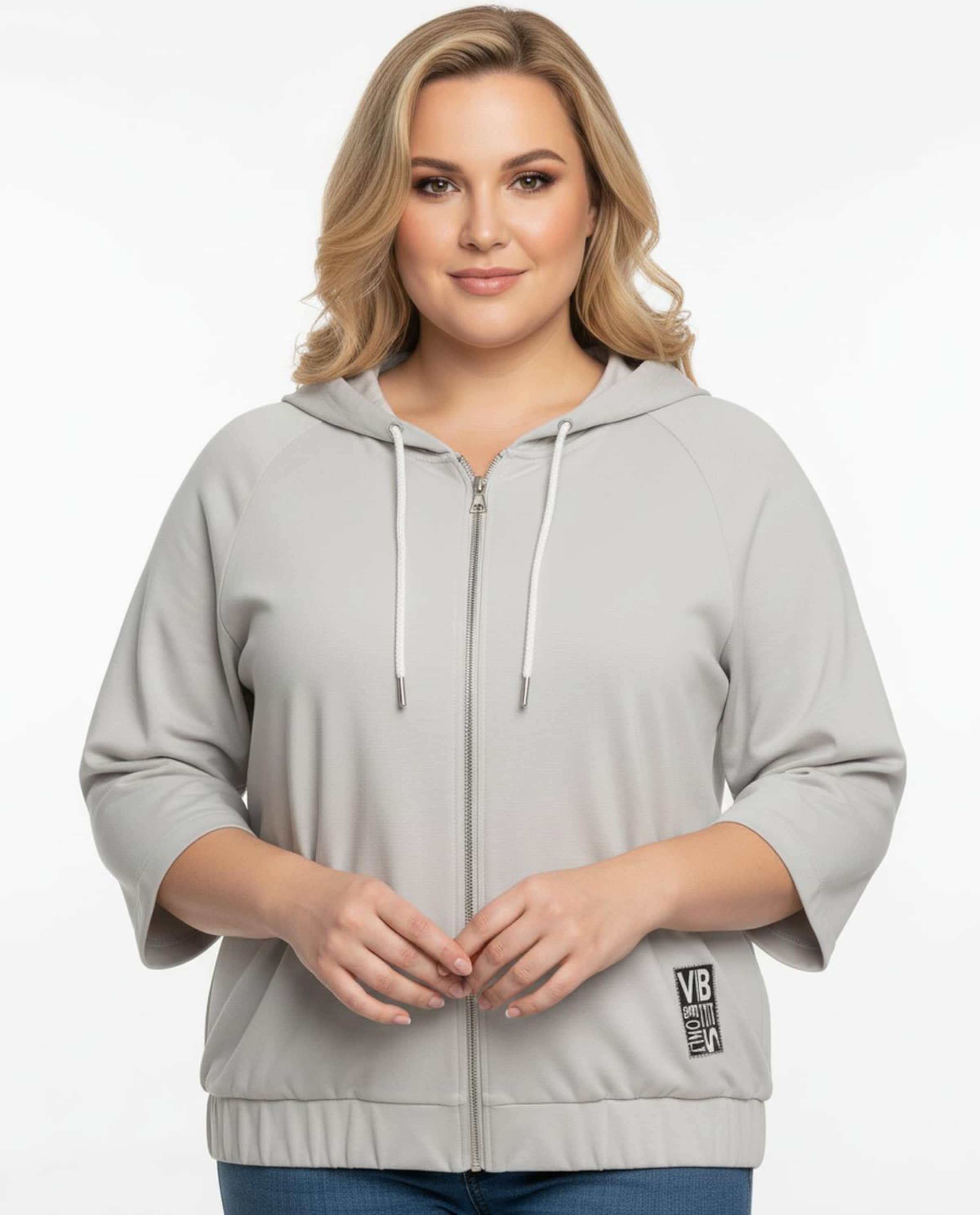 Thumbnail - Sheego Shirtjacke mit Kapuze