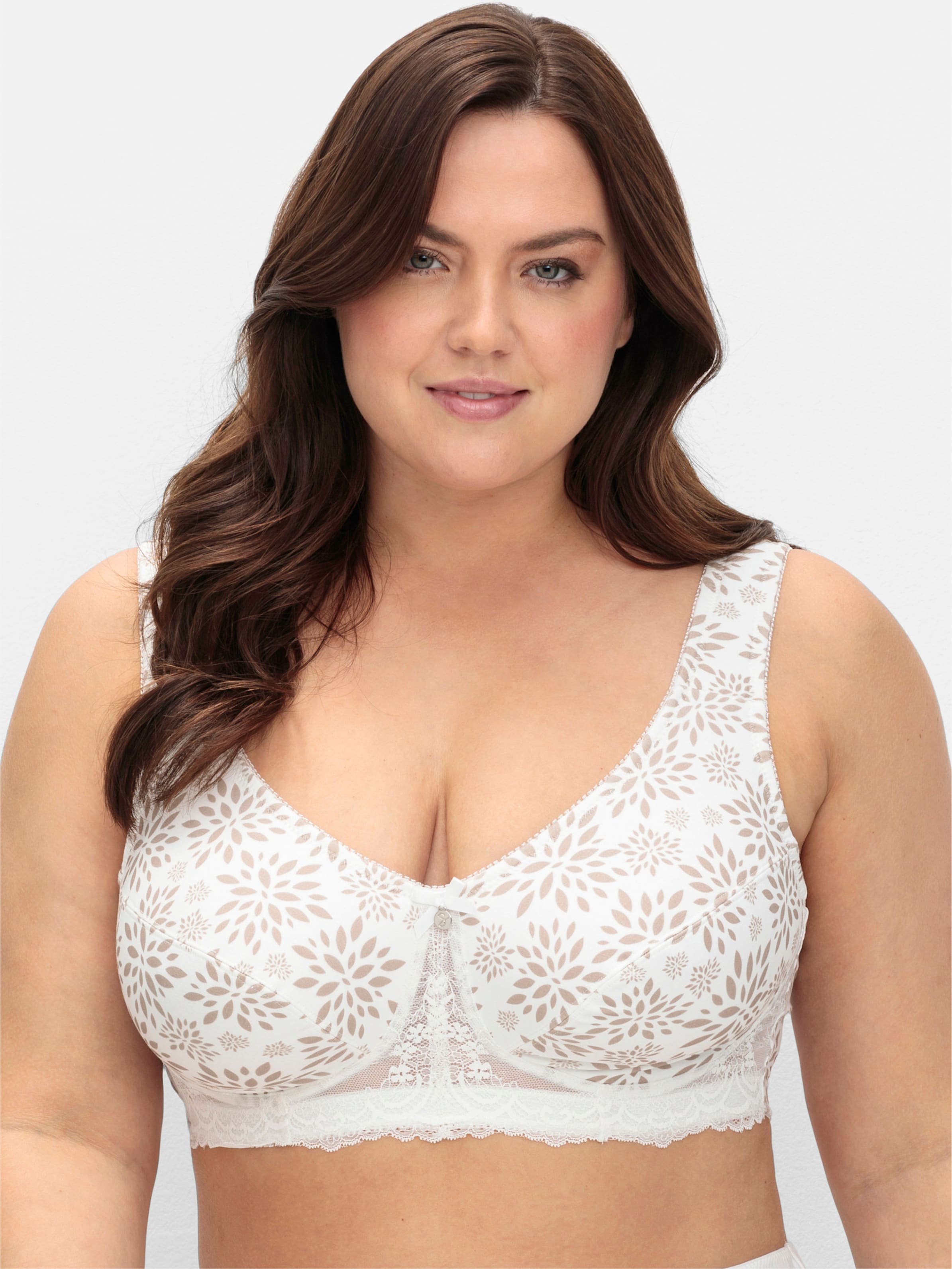 Sheego Entlastungs-BH mit Blütendruck