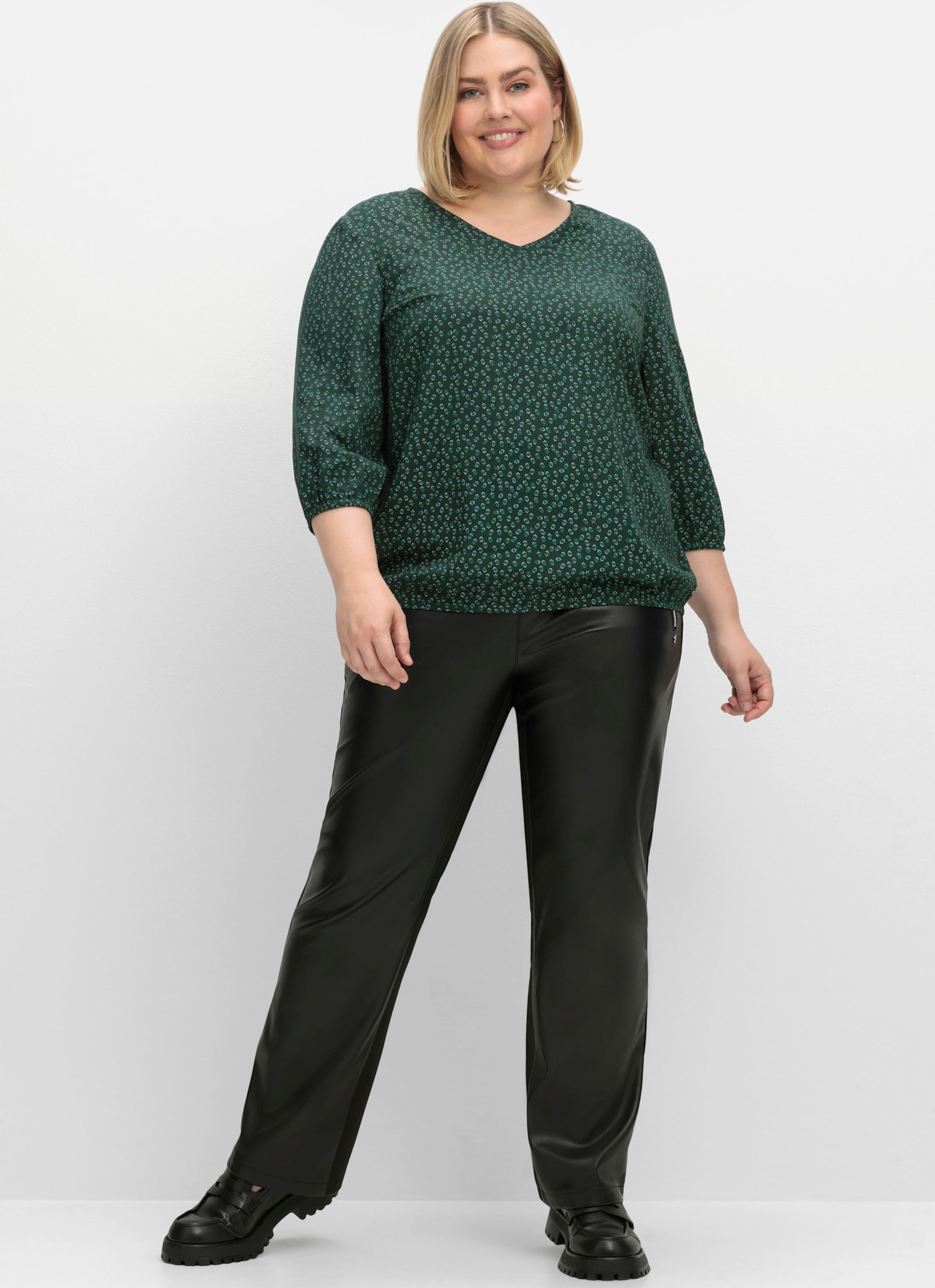 Sheego Tunika mit Minimalprint