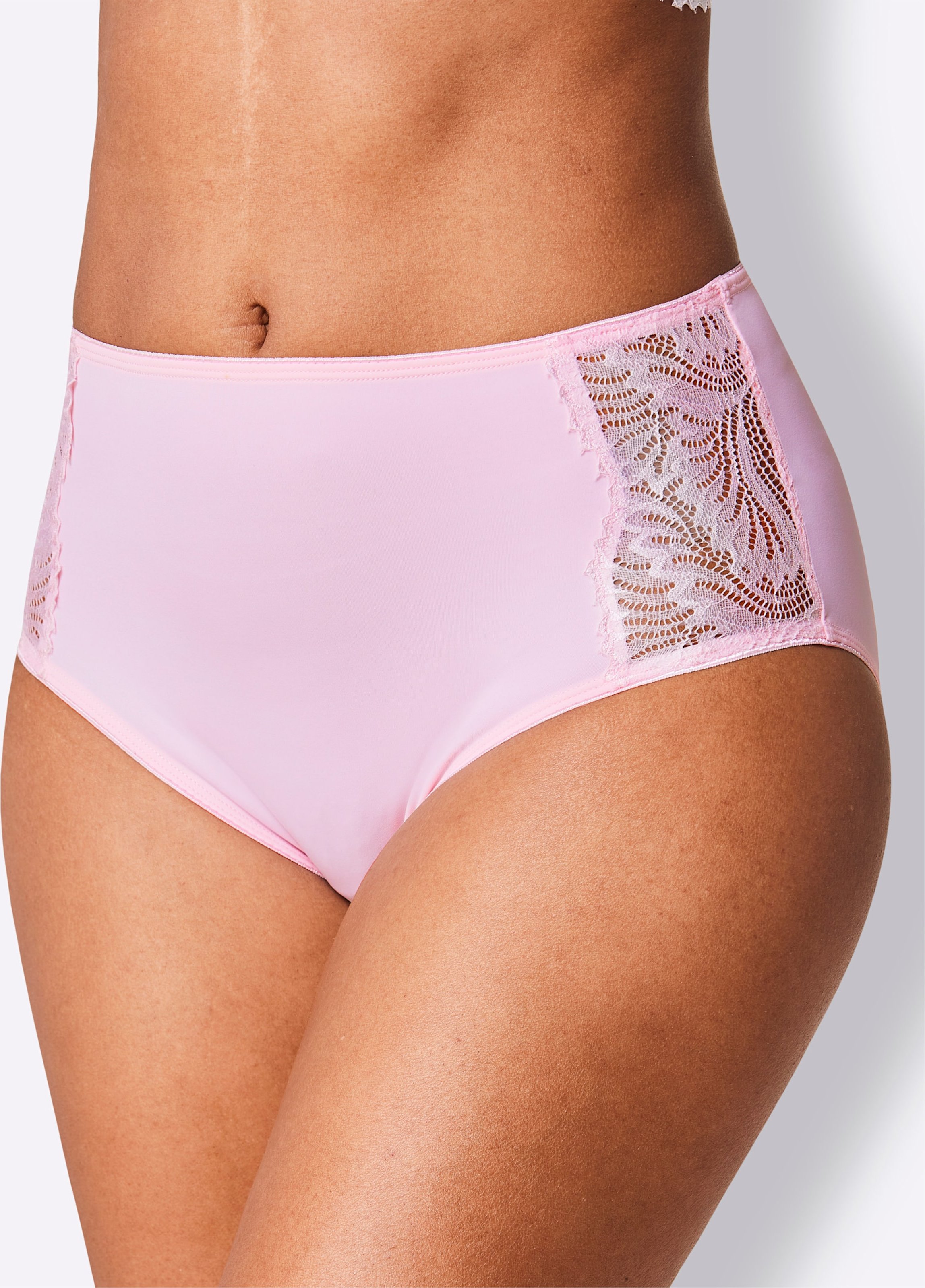 Sheego Hüftslip mit Spitzen-Einsatz seitlich