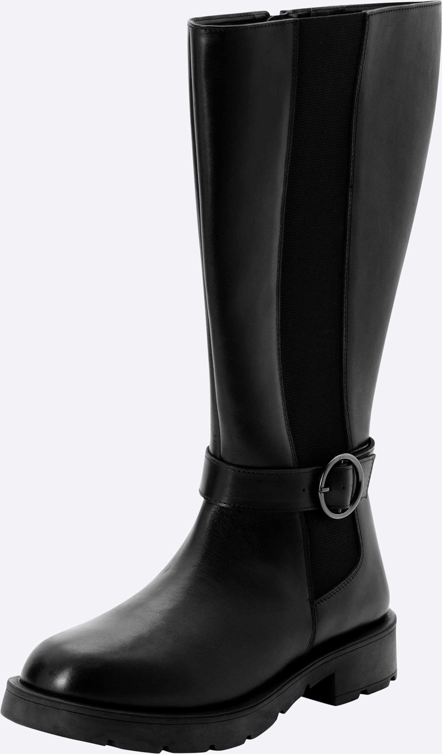 Sheego Weitschaftstiefel mit verstellbarer Schnalle