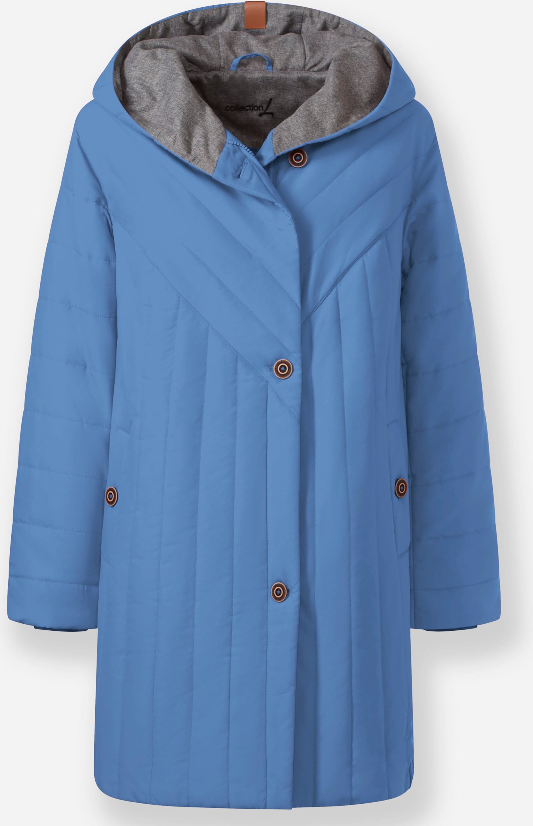 Sheego Jacke im Steppmuster-Mix, wärmend