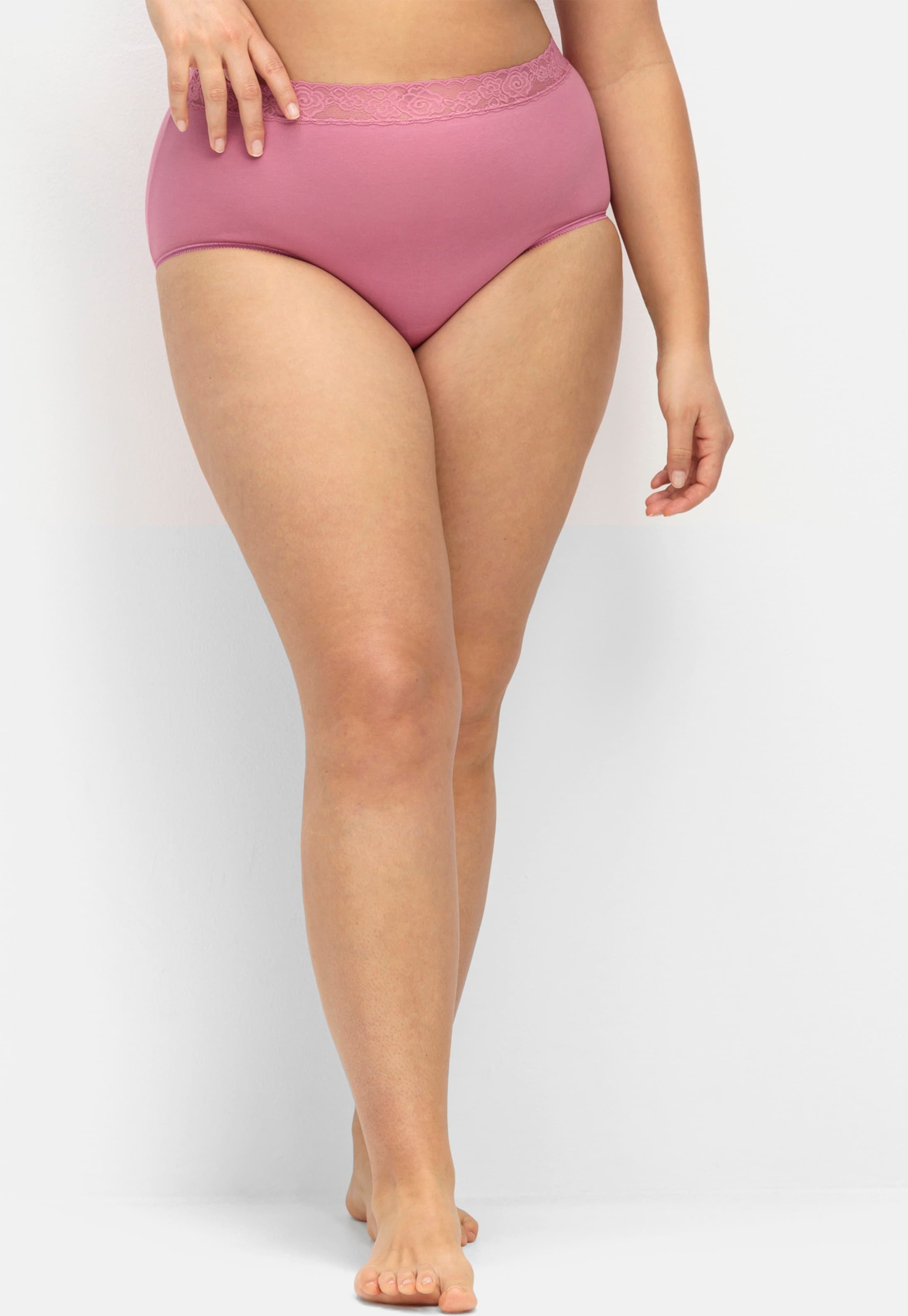 Thumbnail - Sheego Taillenslip mit elastischer Spitze