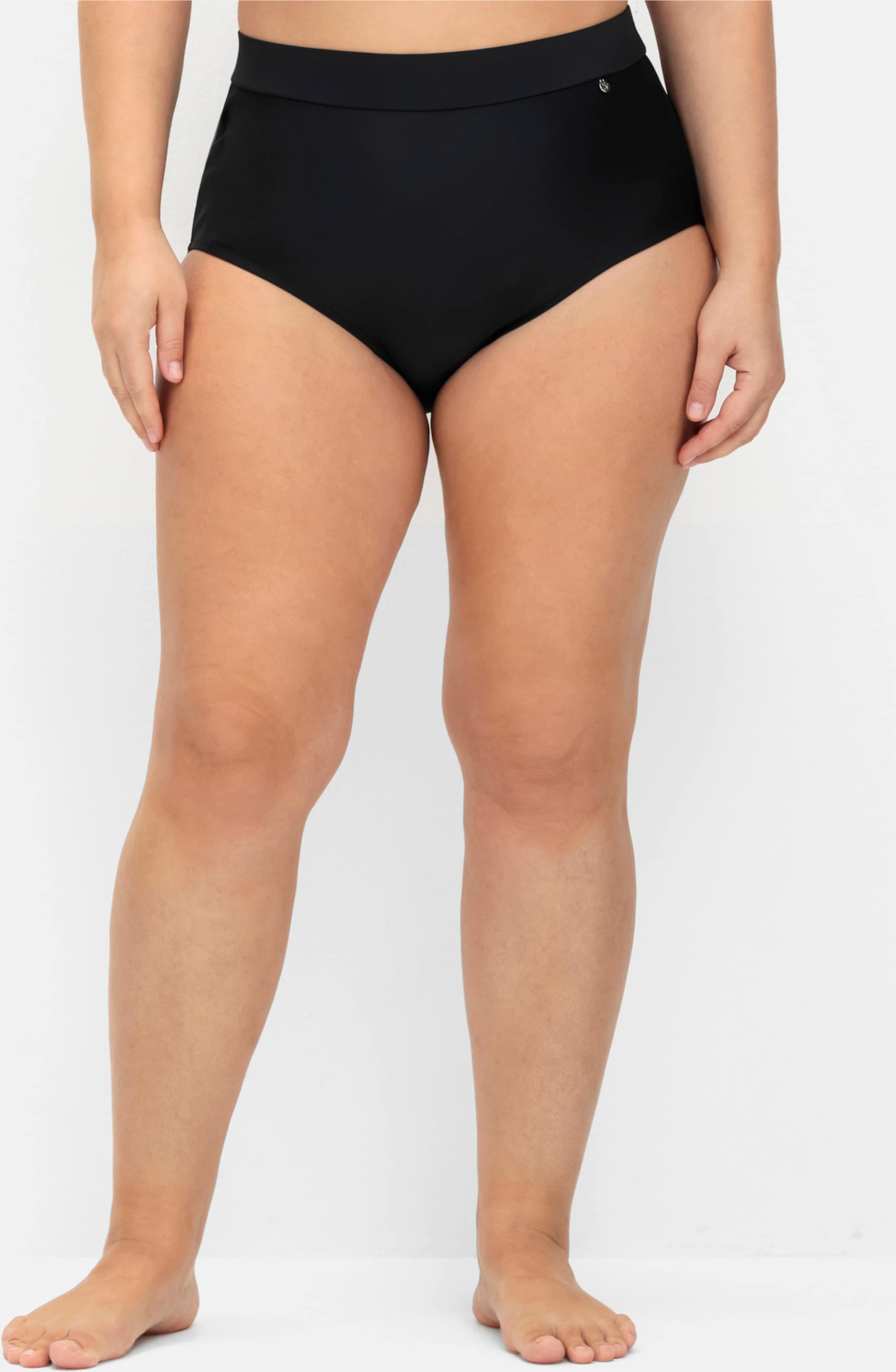 Sheego Bikini-Hose im High-Waist-Schnitt, mit Shaping-Effekt