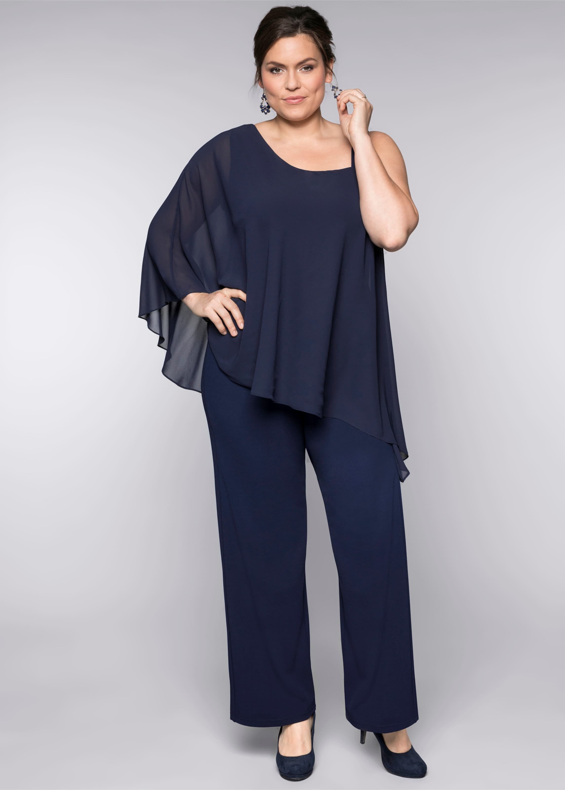 Sheego Jumpsuit im Lagenlook