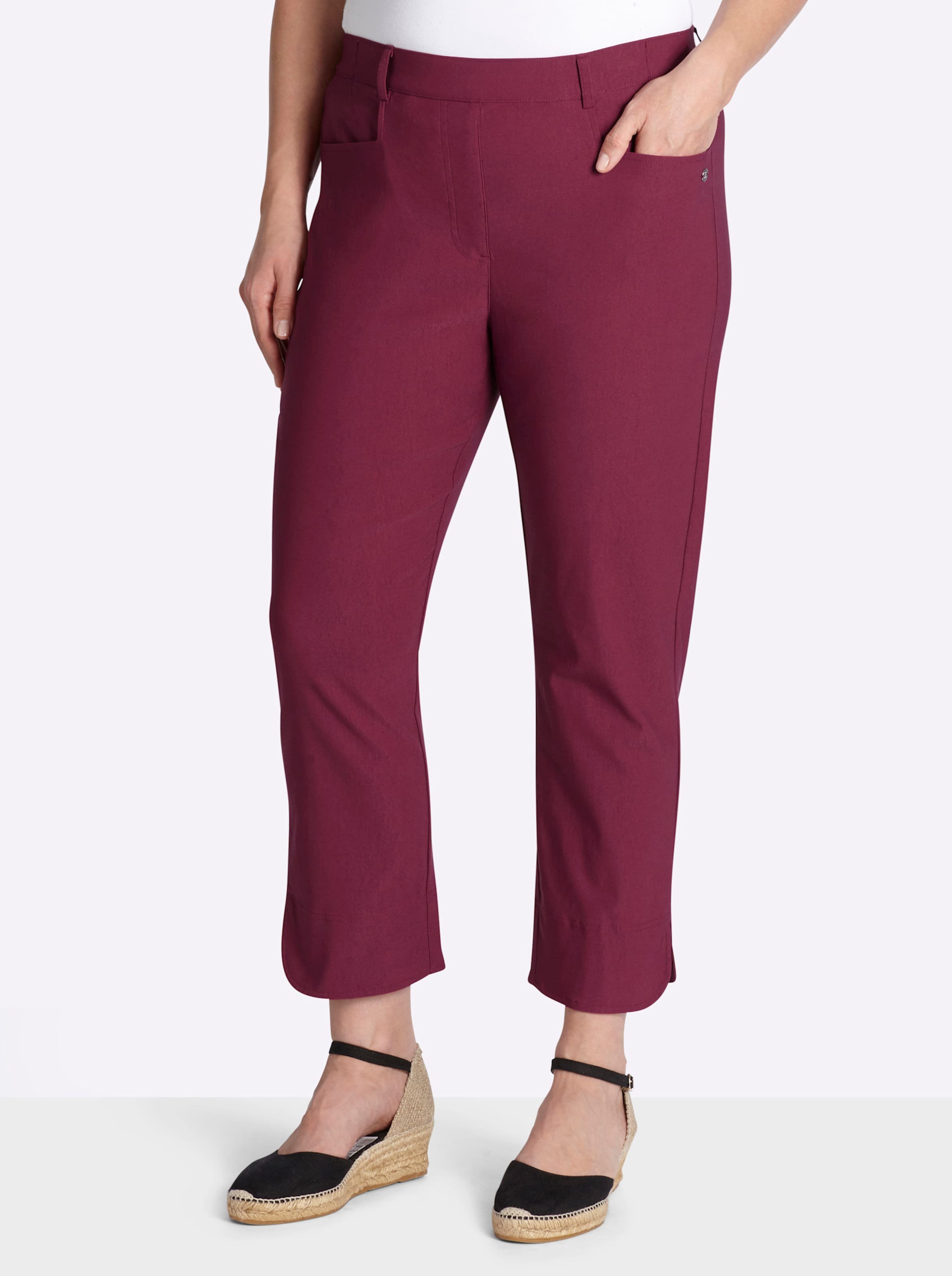 Sheego Bengalinhose in 7/8-Länge mit Seitenschlitzen