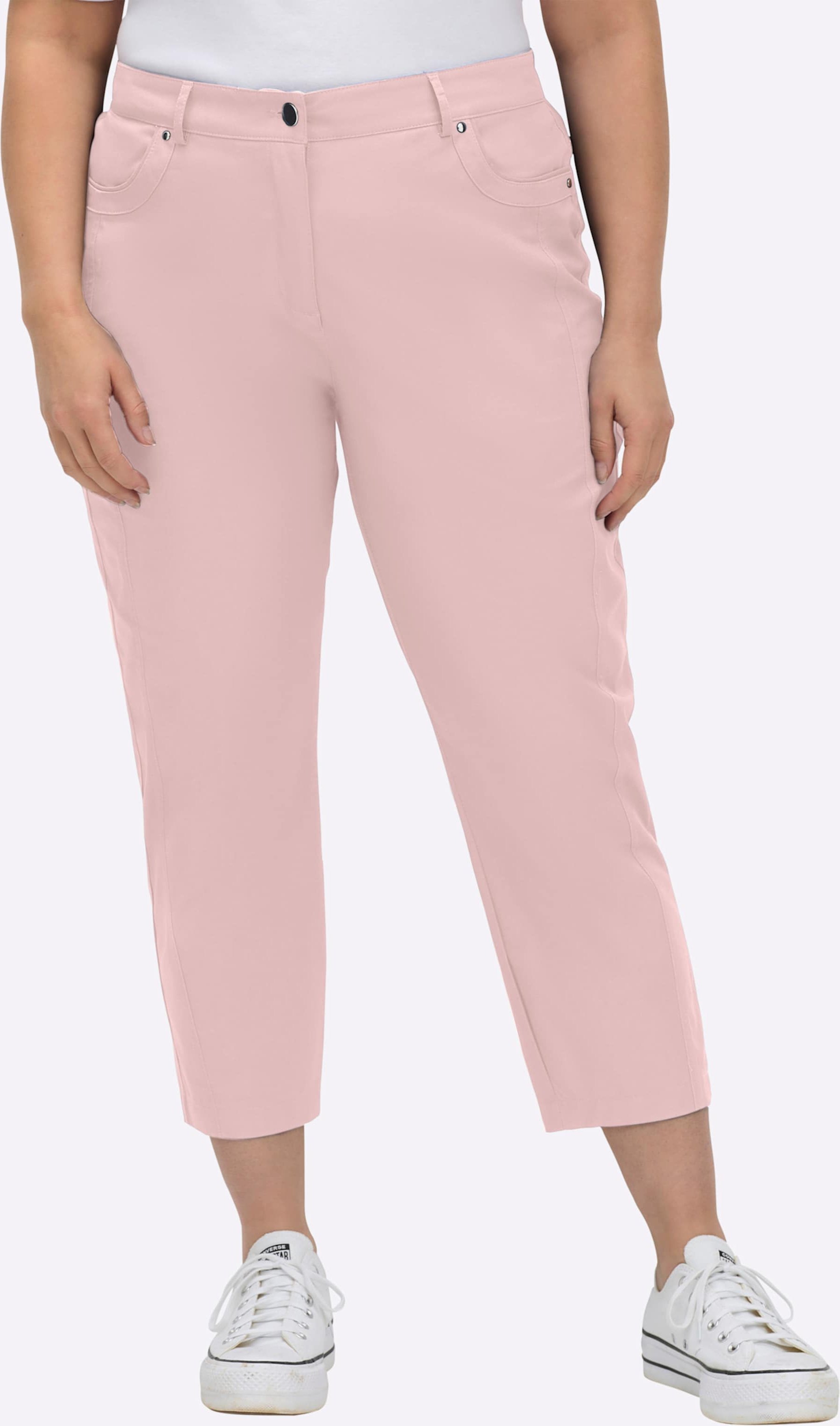 Sheego 7/8-Jeans mit optisch streckenden Nähten