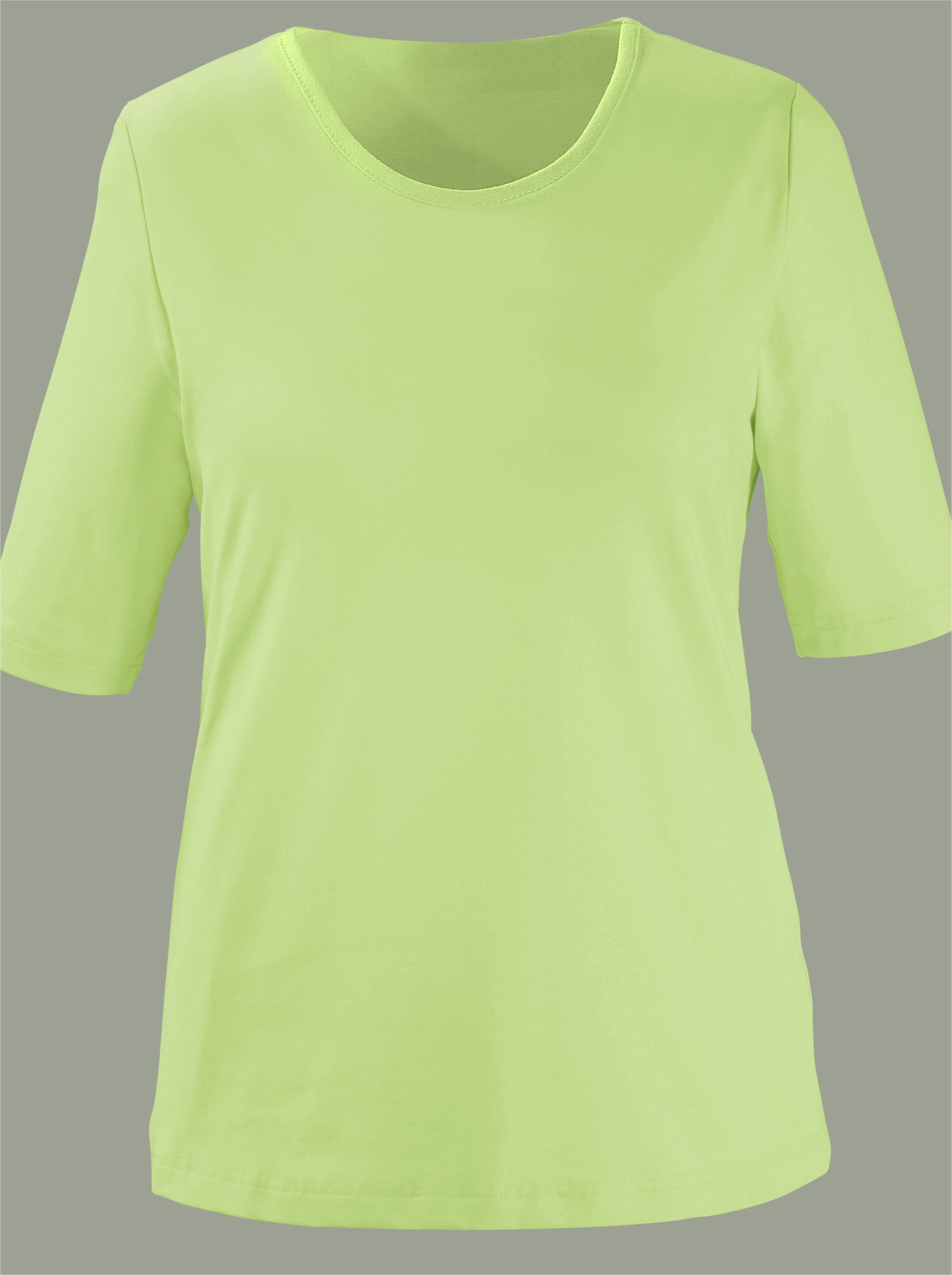 Thumbnail - Sheego Rundhalsshirt in geradem Schnitt