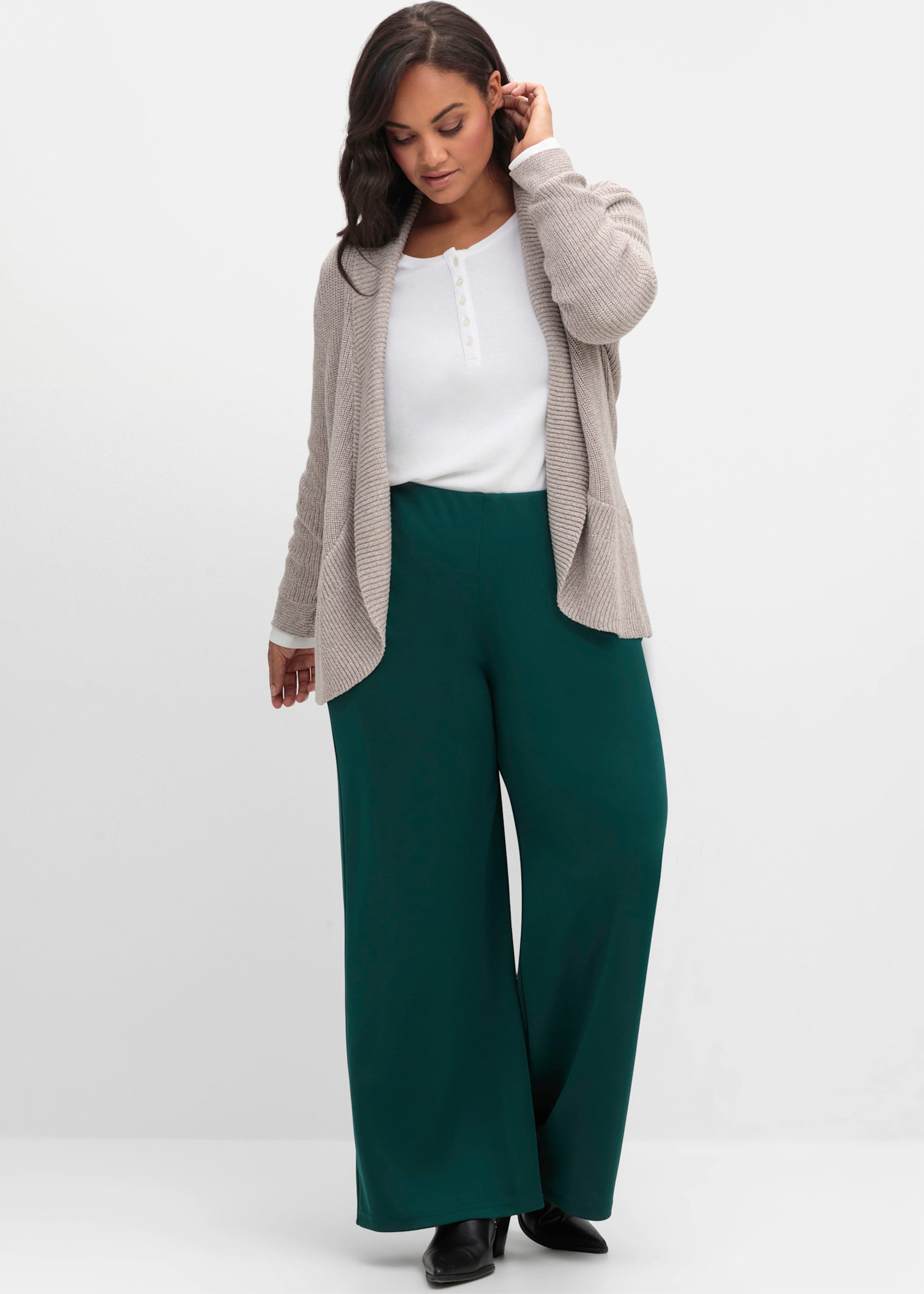 Thumbnail - Sheego Strickjacke mit Schalkragen