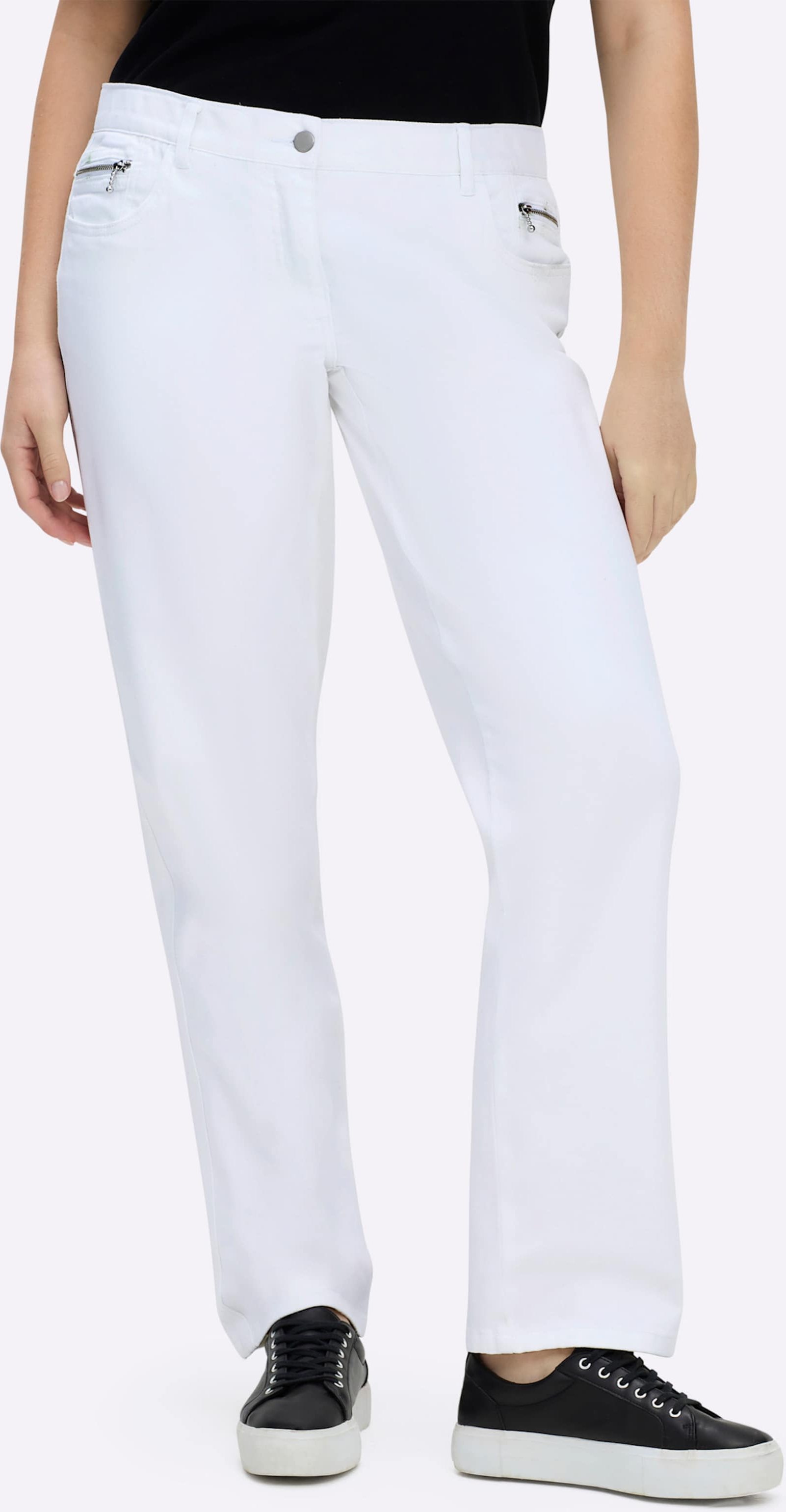 Sheego 5-Pocket-Jeans gerade geschnitten