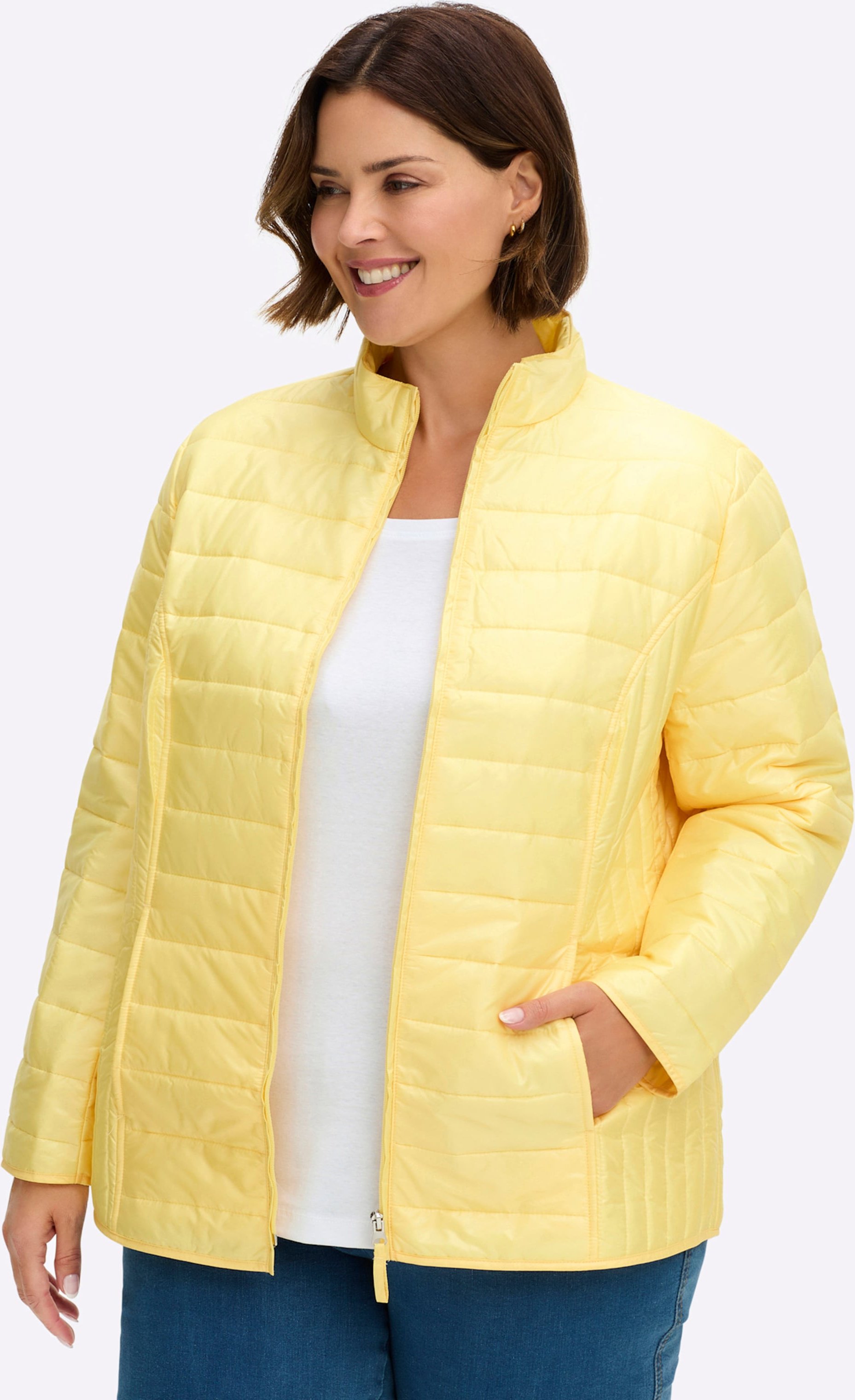 Sheego Steppjacke leicht wattiert