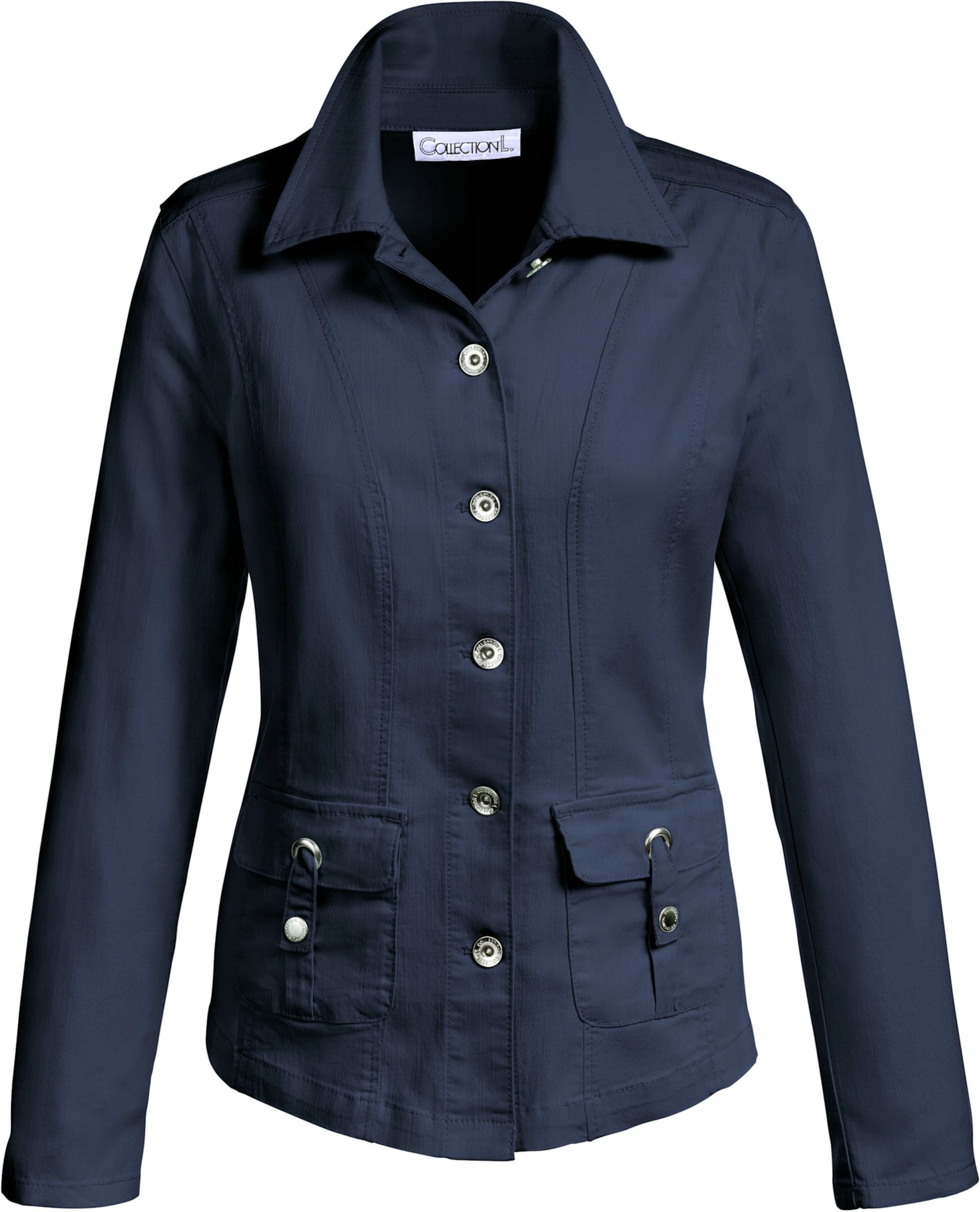 Thumbnail - Sheego Jackenblazer in Denim-Optik