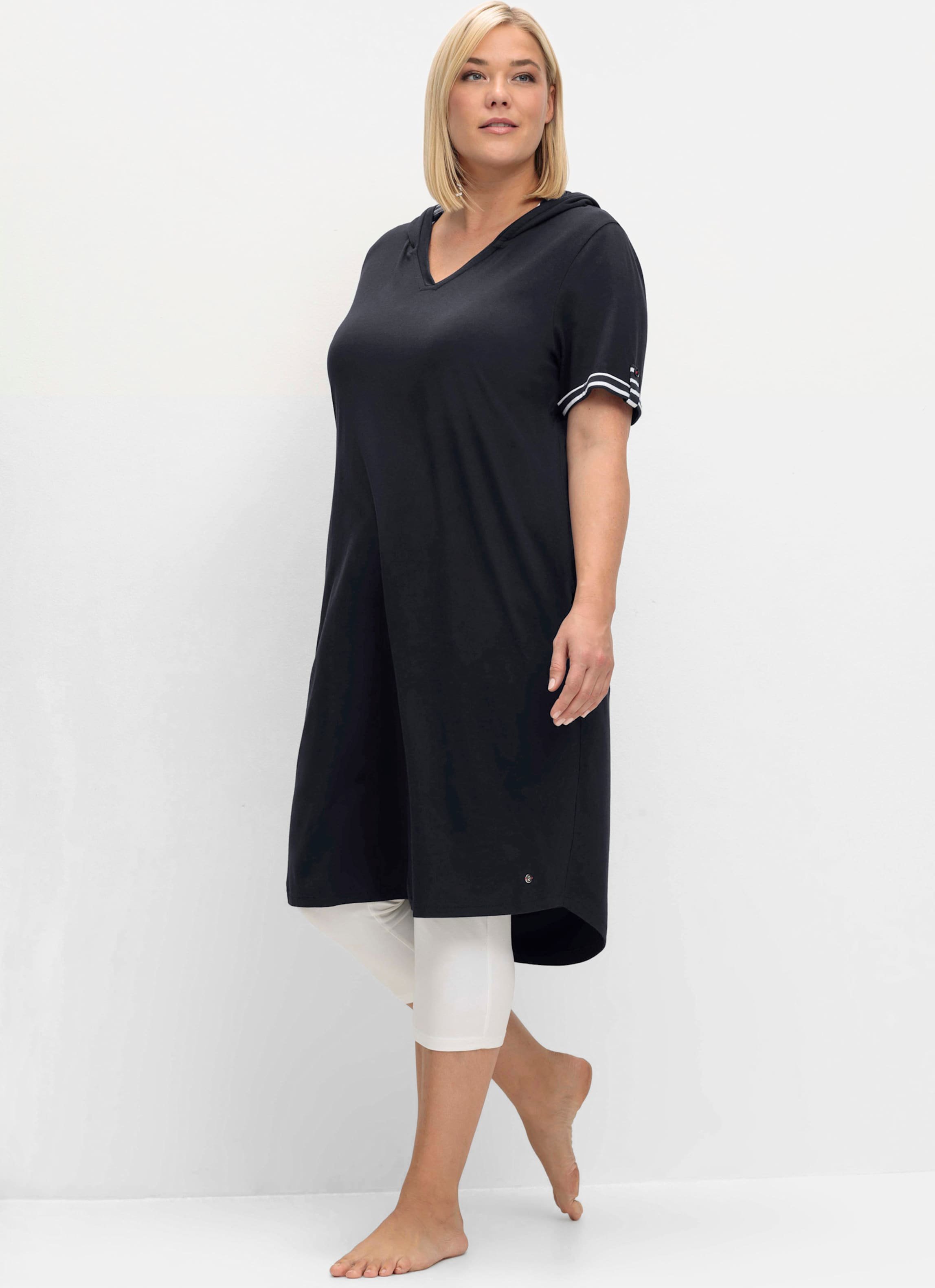 Sheego Freizeitkleid mit Kontrastdetails