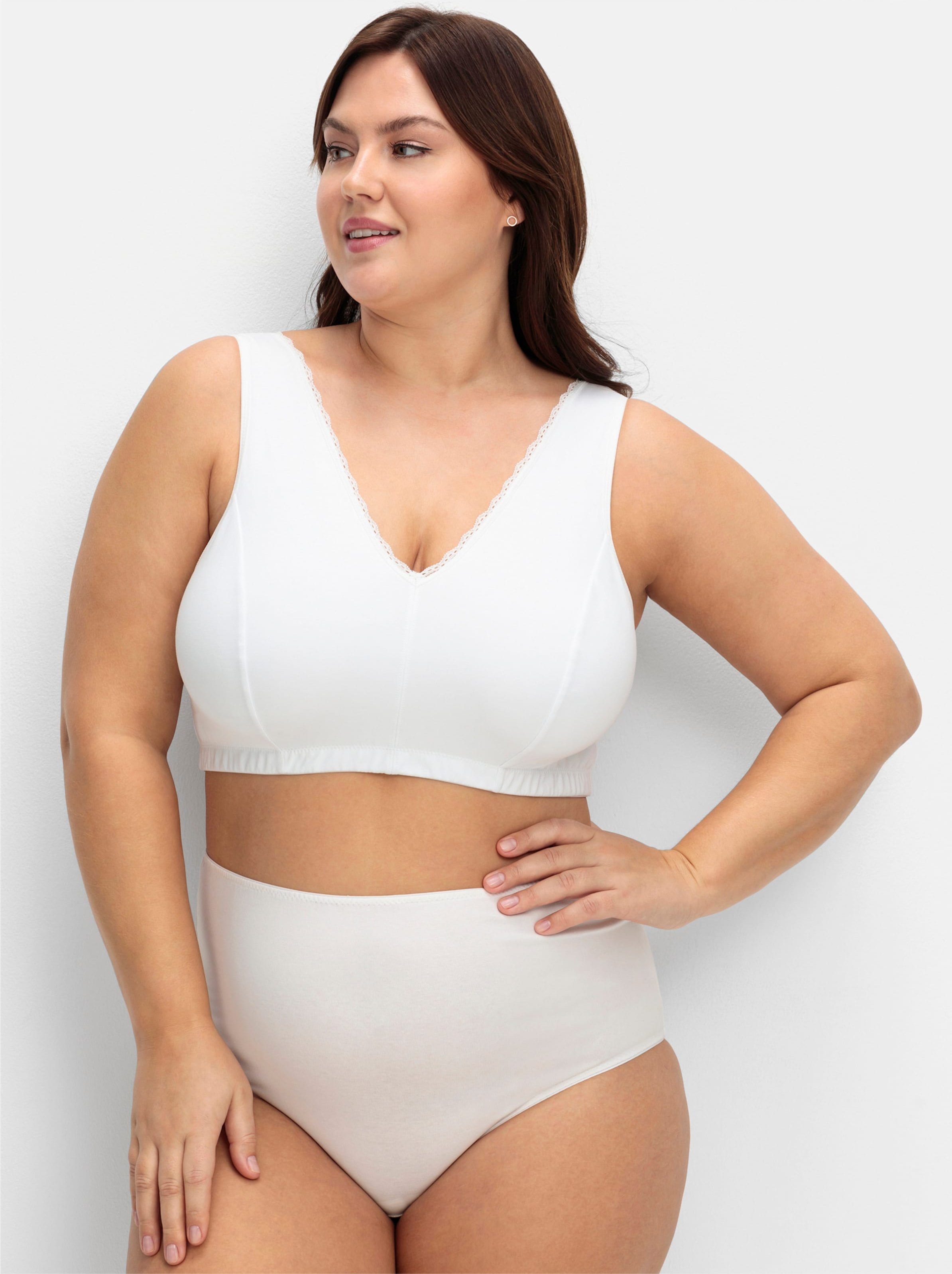 Sheego Bügelloser BH in Bustier-Form, im Doppelpack