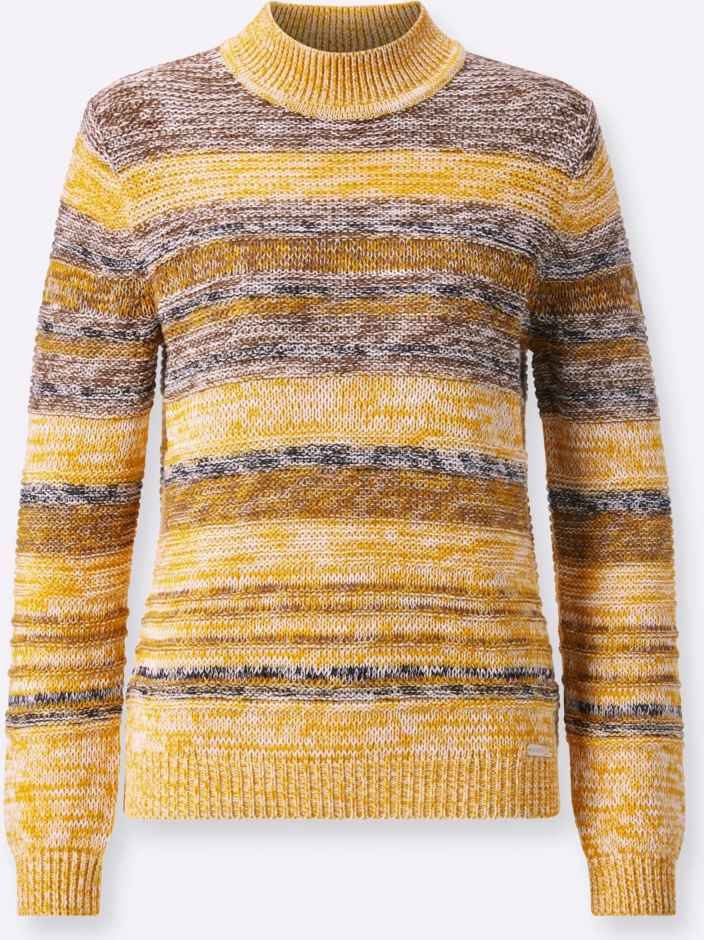 Thumbnail - Sheego Langarm-Pullover mit Strickstruktur