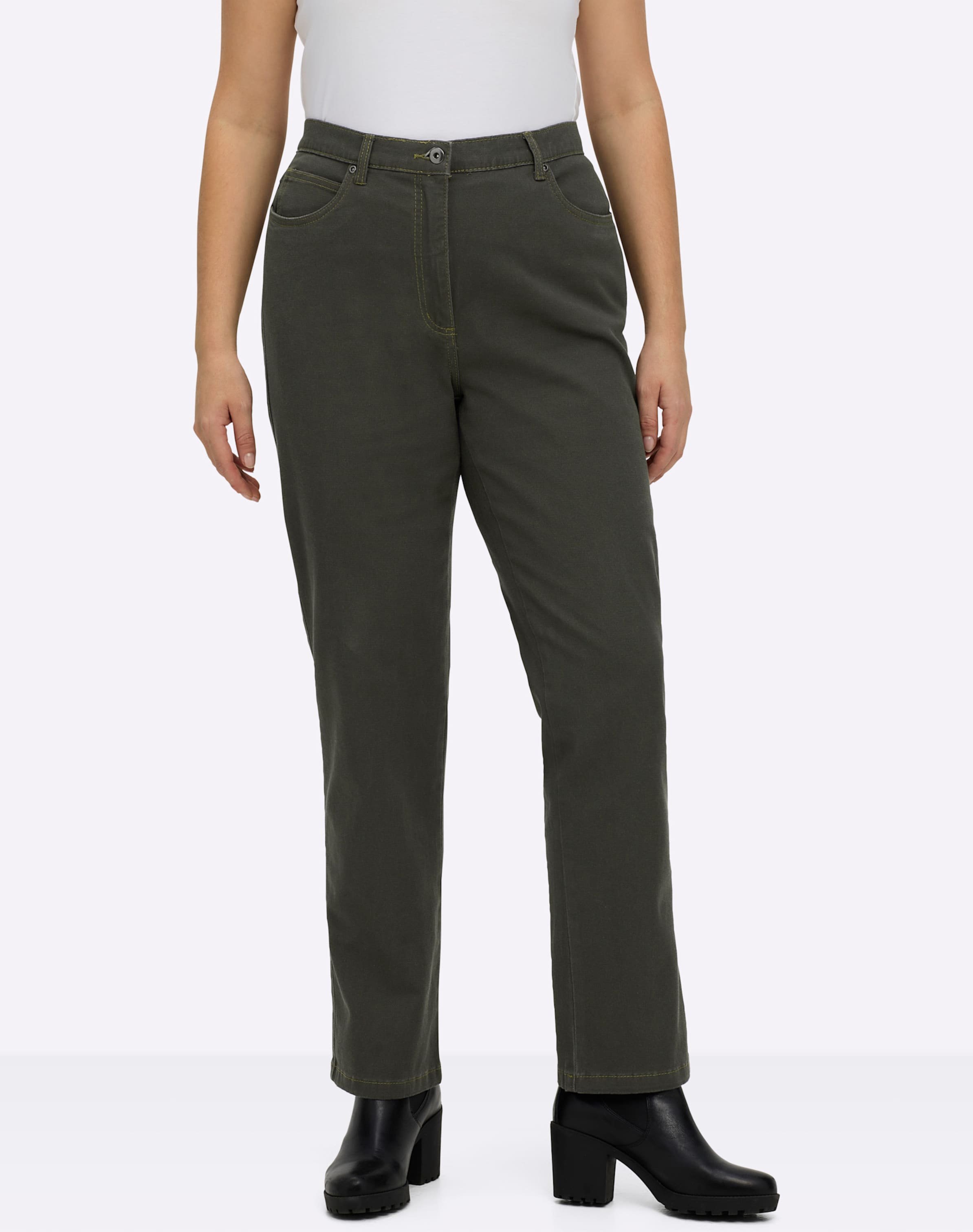 Sheego 5-Pocket-Jeans mit Stretch-Anteil