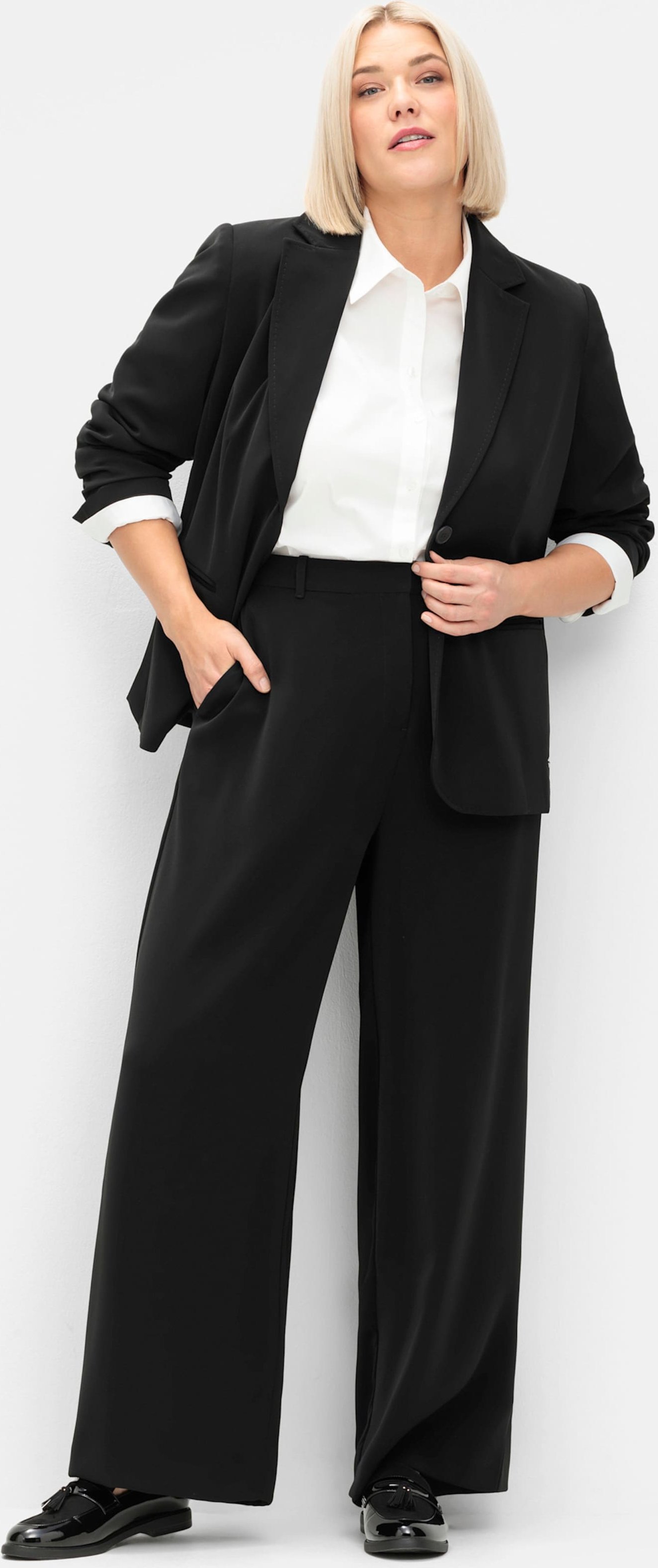 Sheego Hose in weiter Beinform