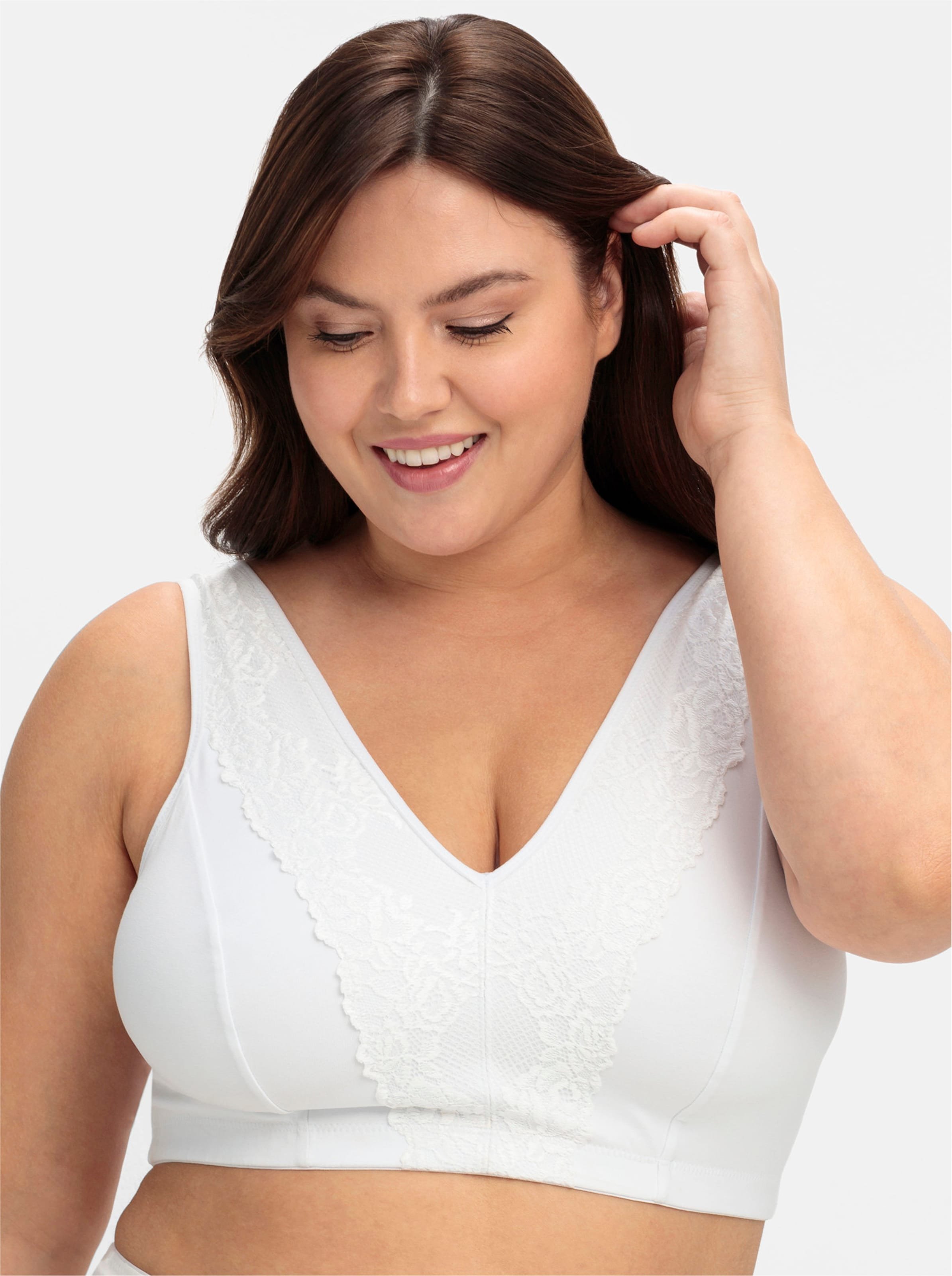 Sheego BH ohne Bügel in Bustier-Form