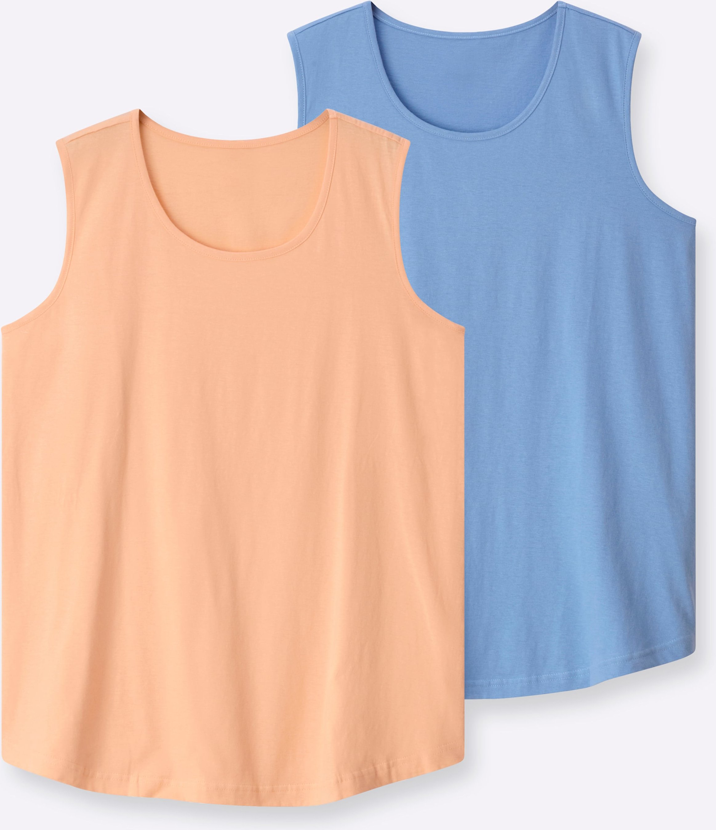 Sheego Longtop mit abgerundetem Saum