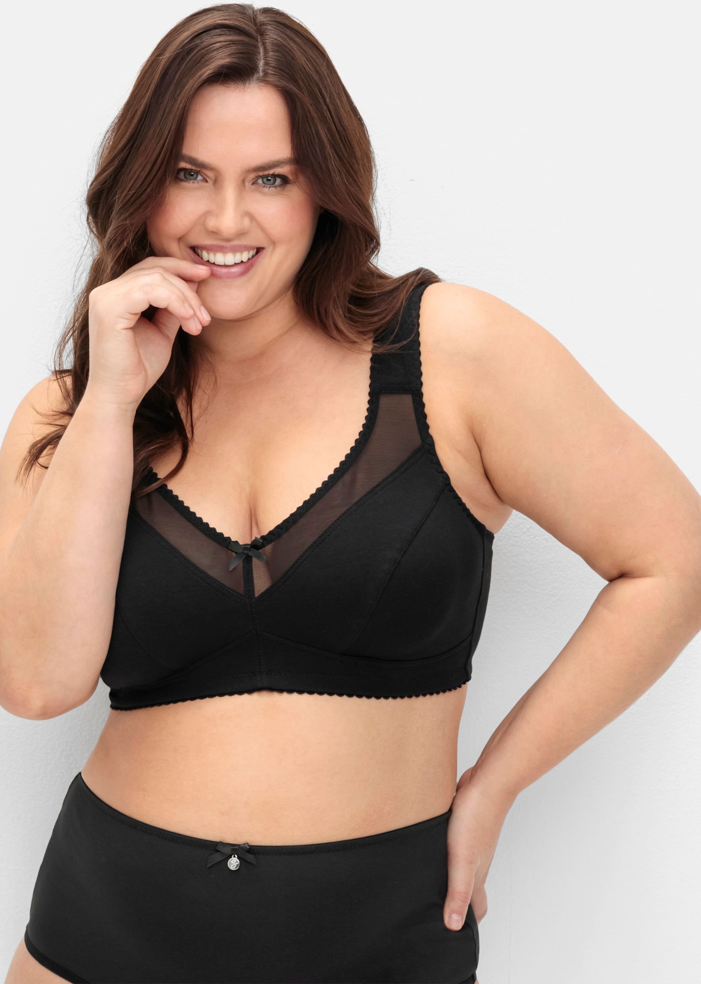 Sheego Entlastungs-BH mit Muschelkanten