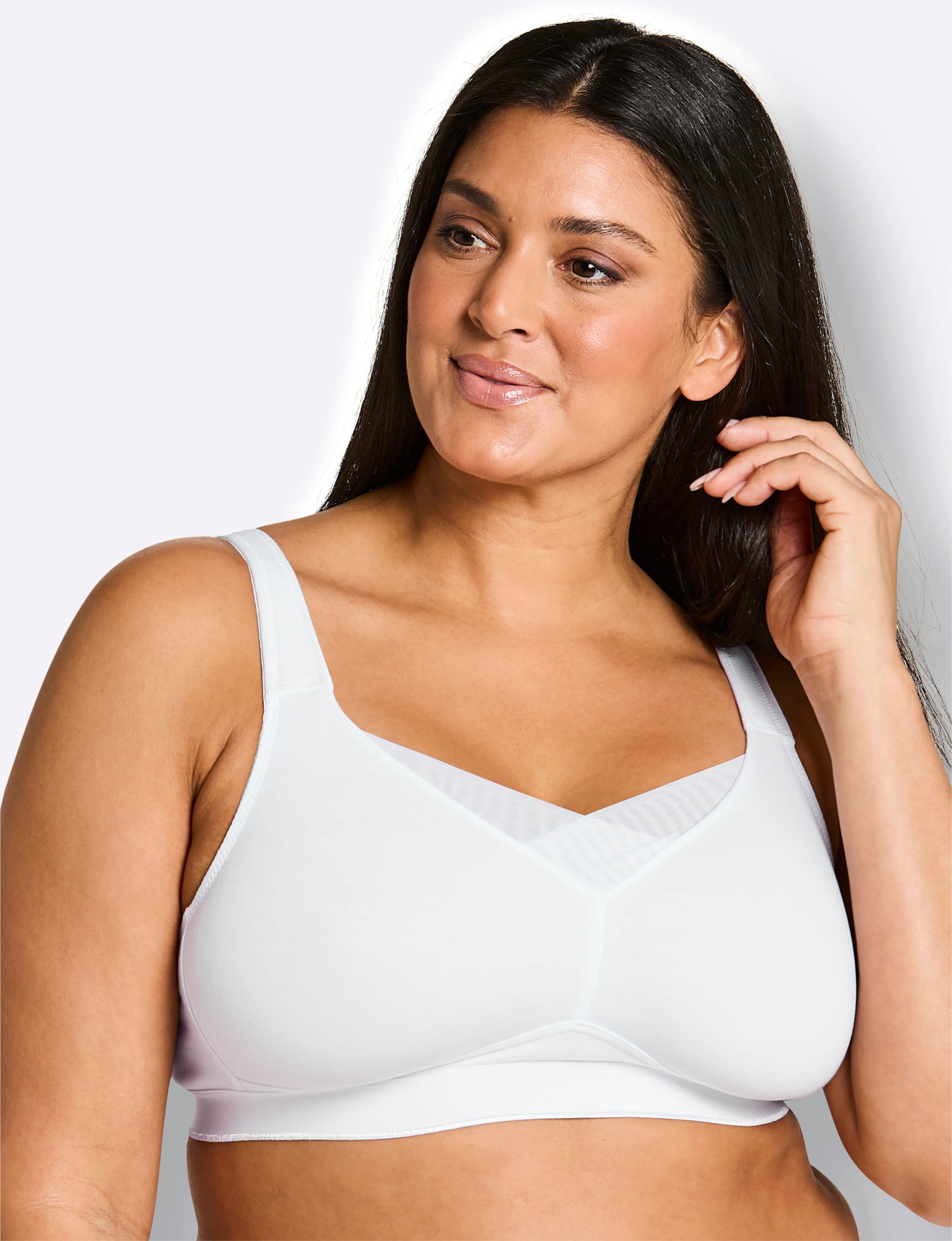 Thumbnail - Sheego Komfort-BH ohne Bügel mit Komfortträgern