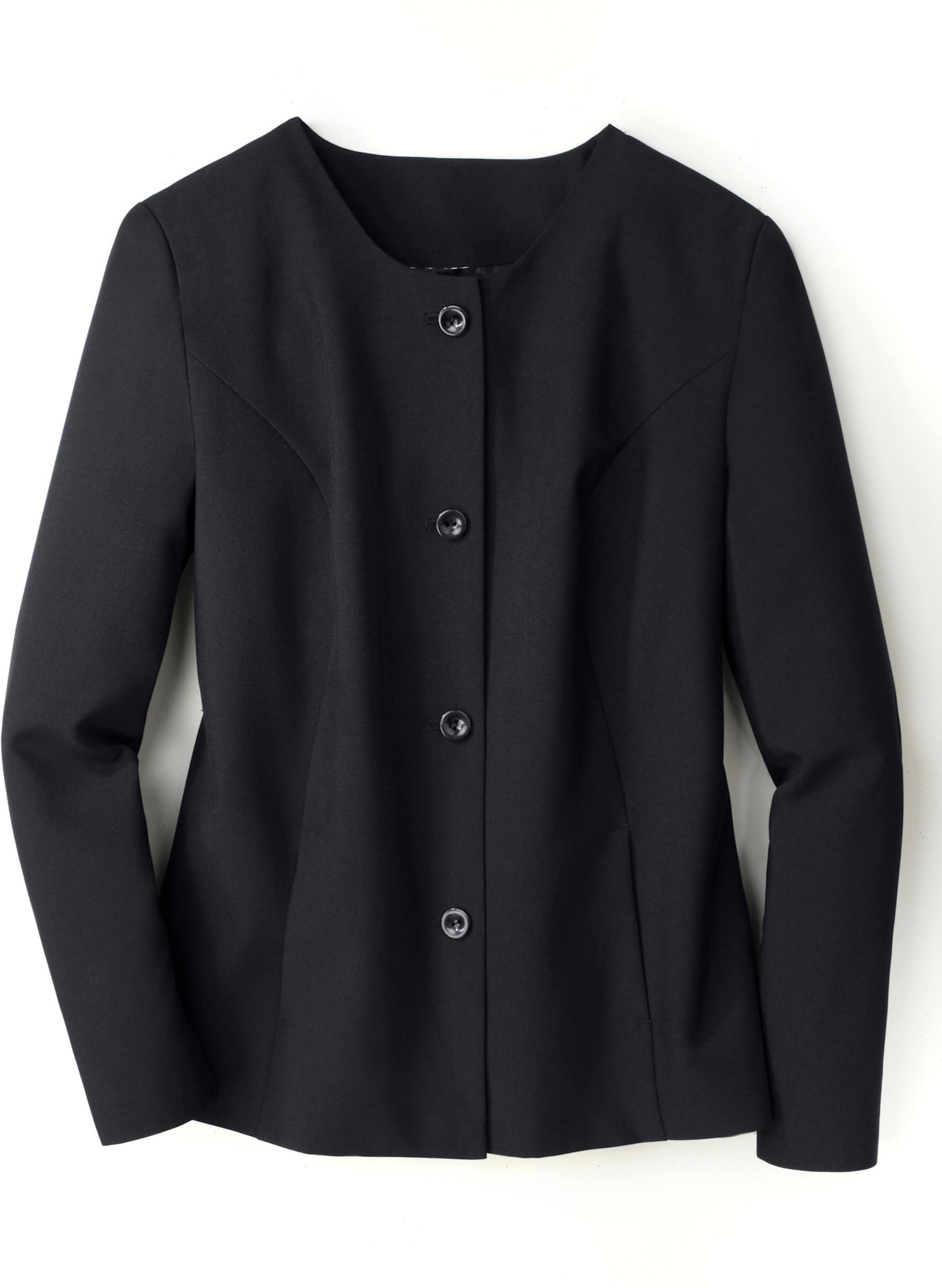 Sheego Kurzblazer in pflegeleichter Qualität