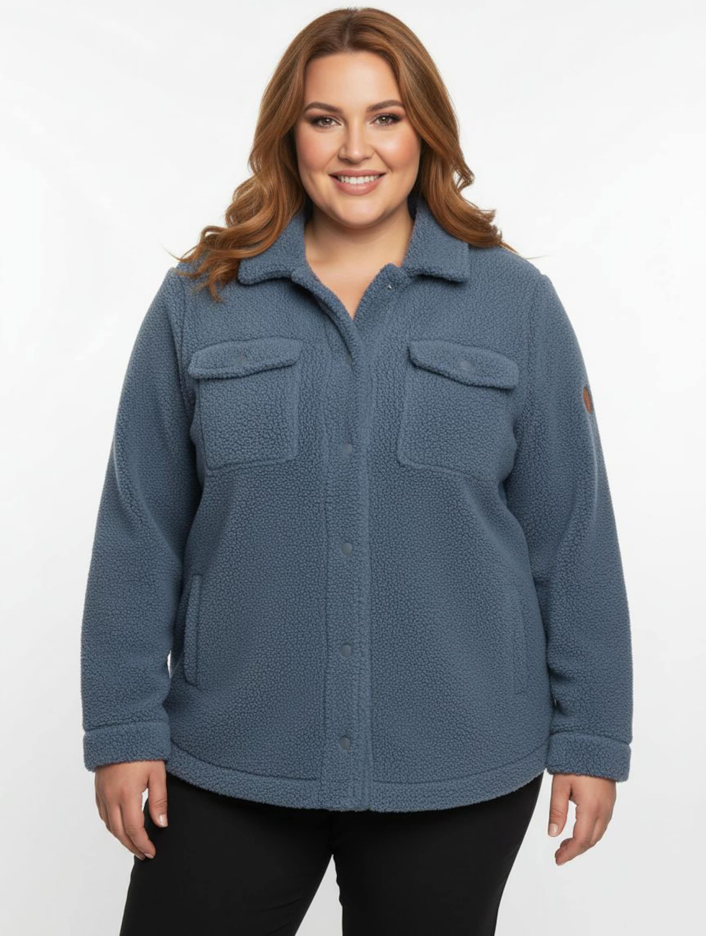 Sheego Jackenblazer aus Fleece