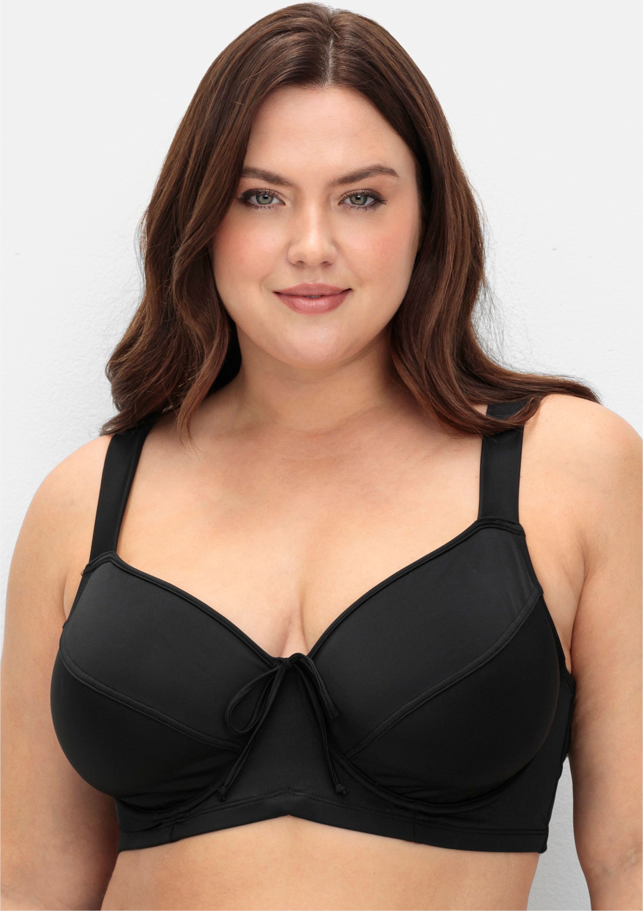 Sheego Bikini-Oberteil mit Bindebändchen