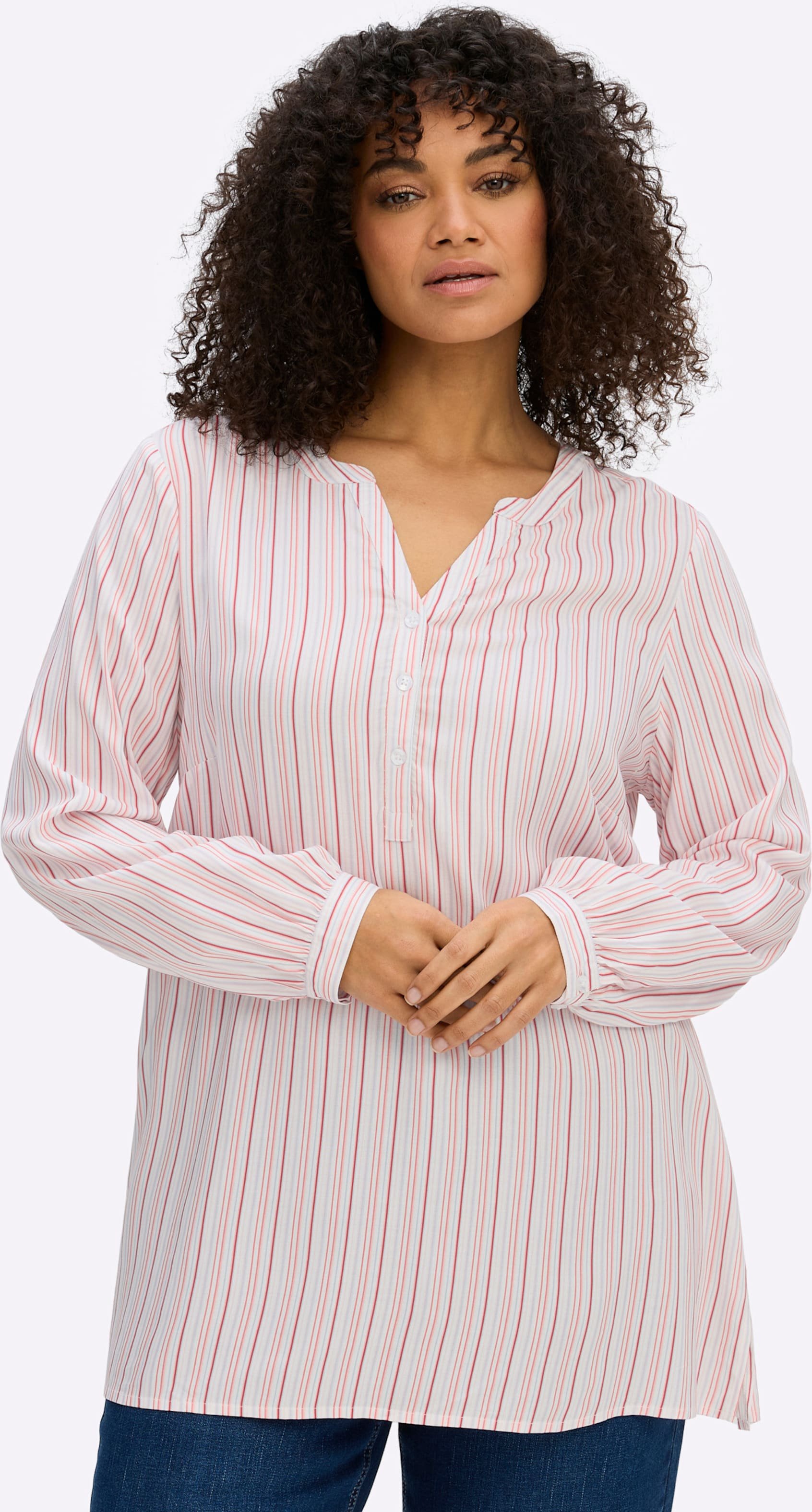 Sheego Tunika mit Streifen