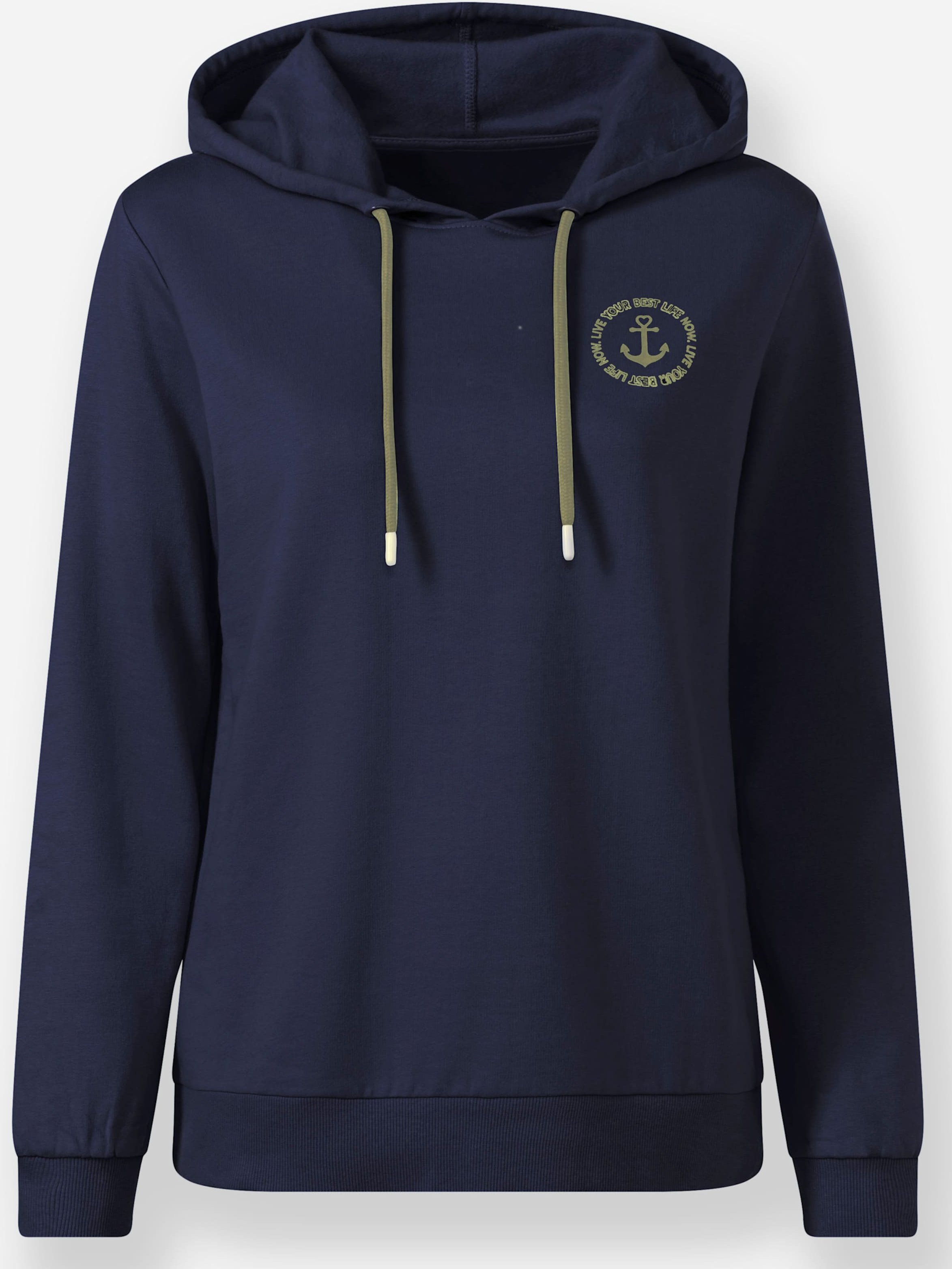 Sheego Sweatshirt mit angerauter Innenseite