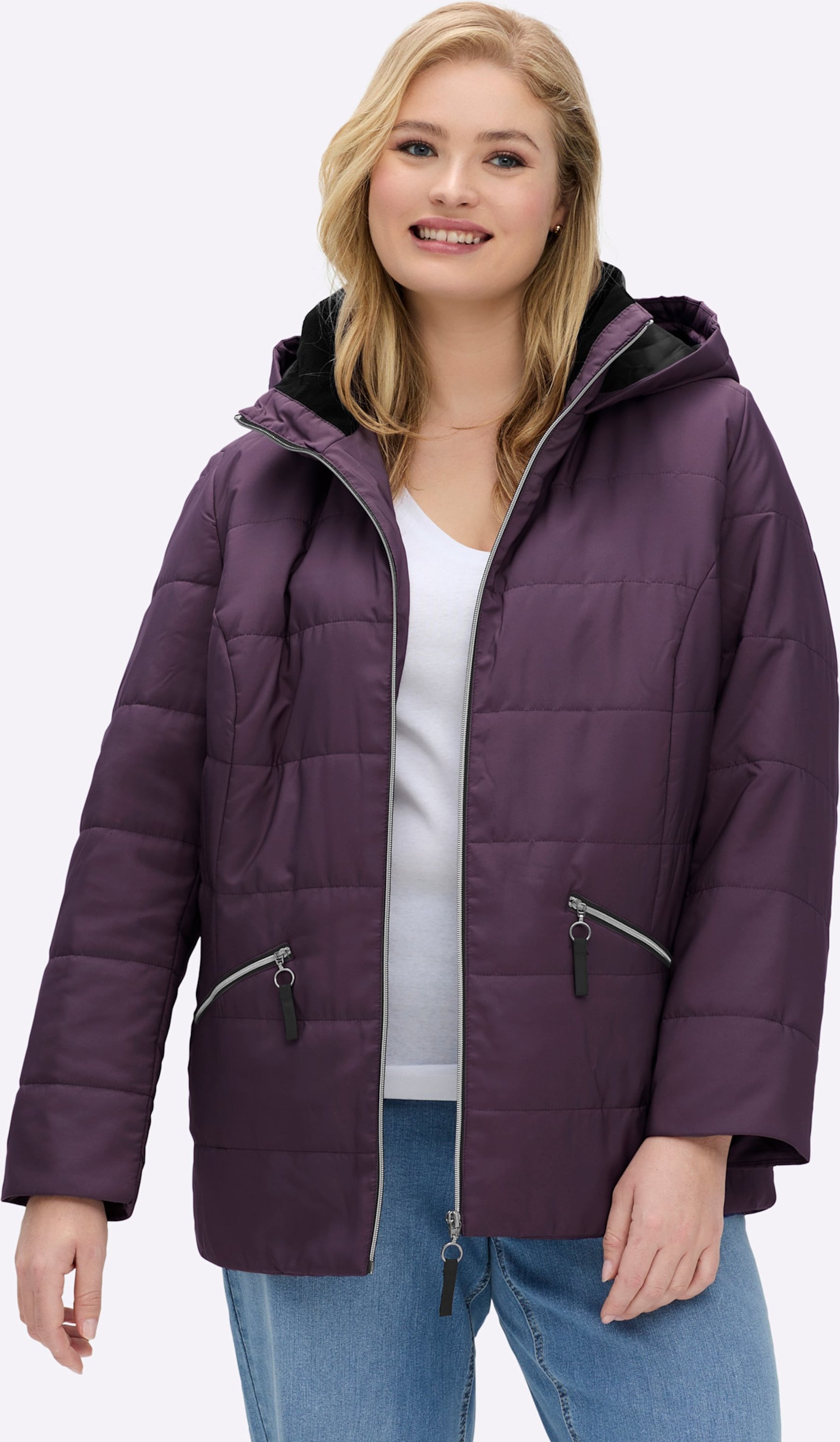 Sheego Steppjacke mit Wattierung, wärmend