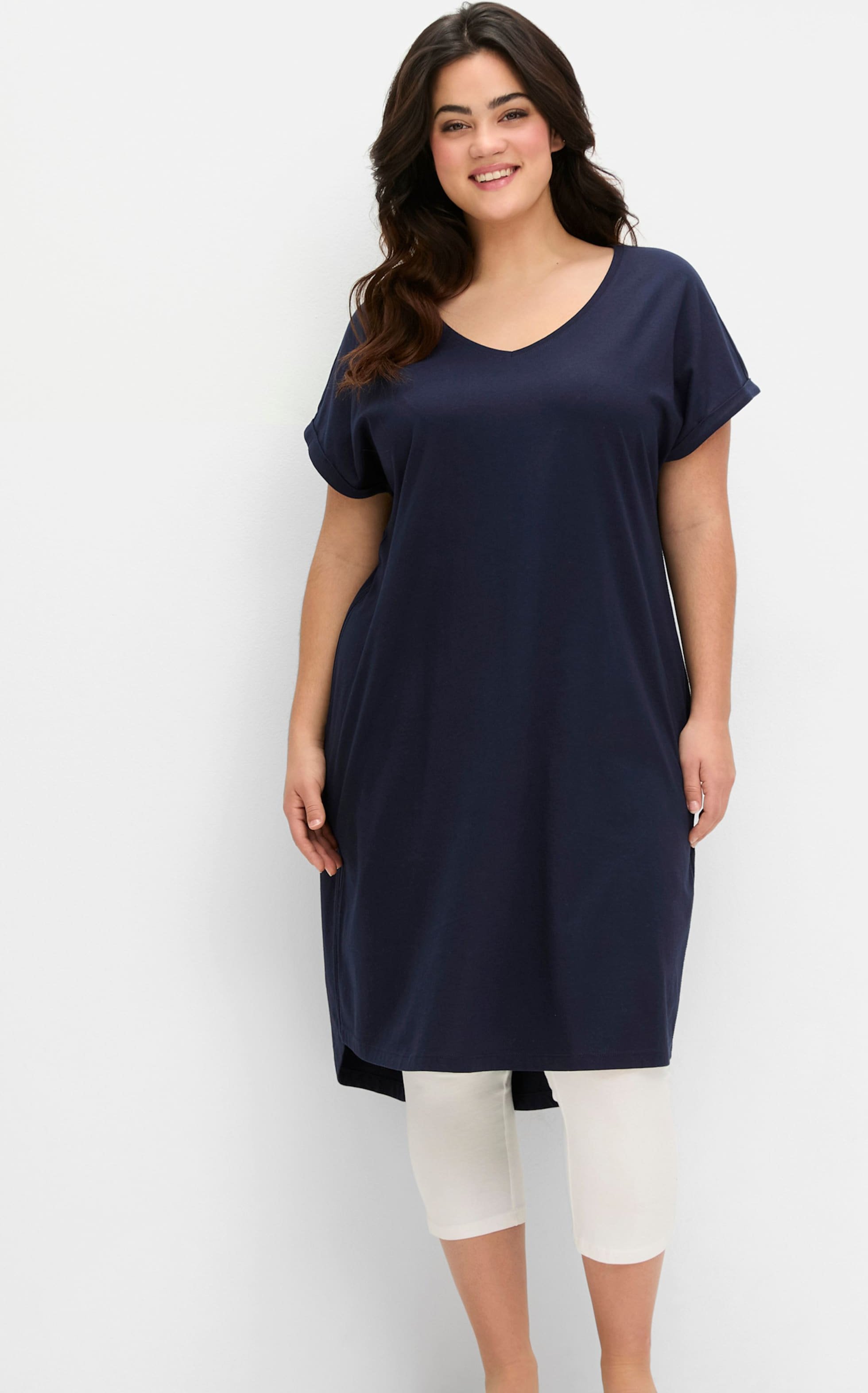 Sheego Shirtkleid in Oversizeform