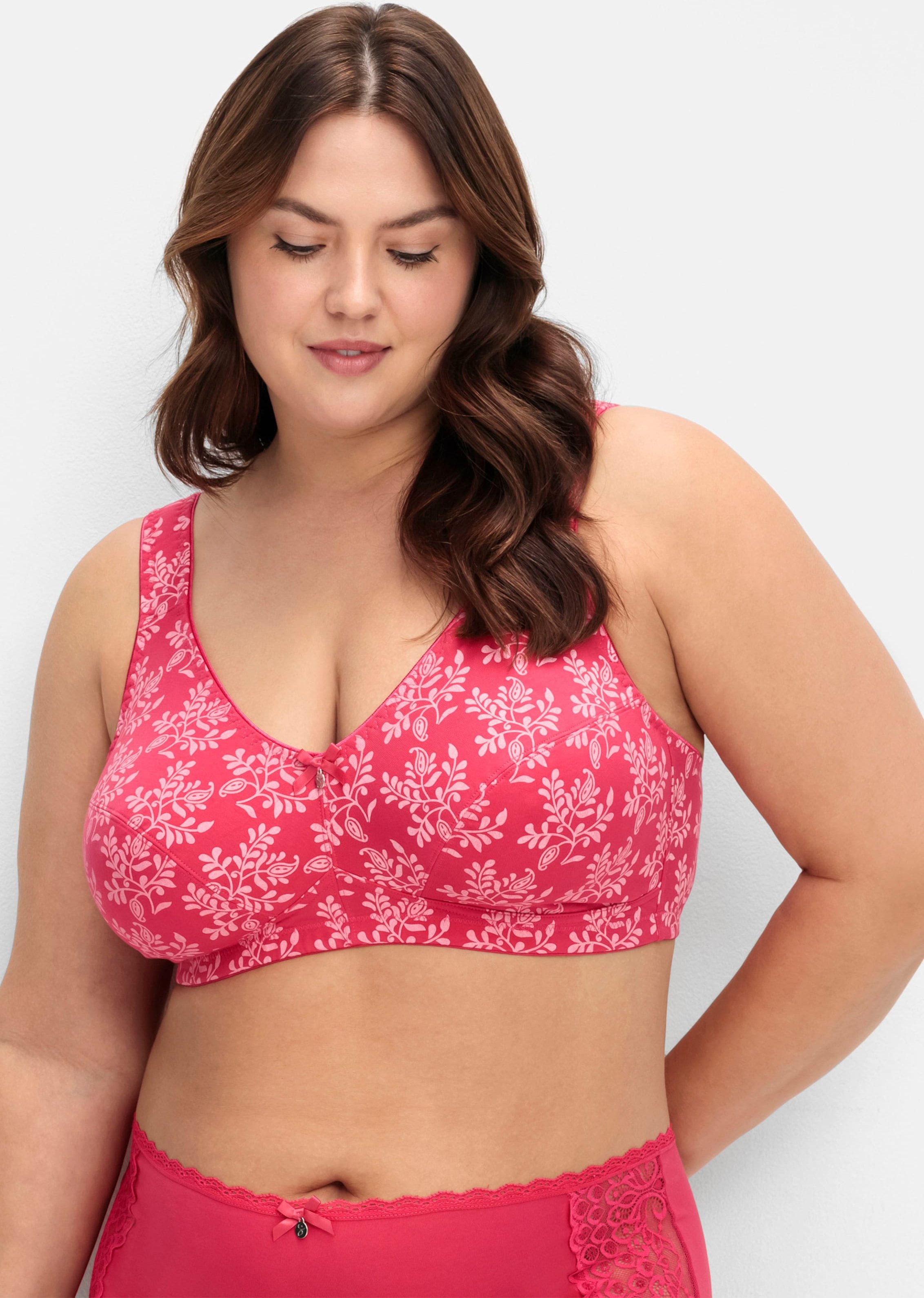 Sheego Entlastungs-BH ohne Bügel im Doppelpack