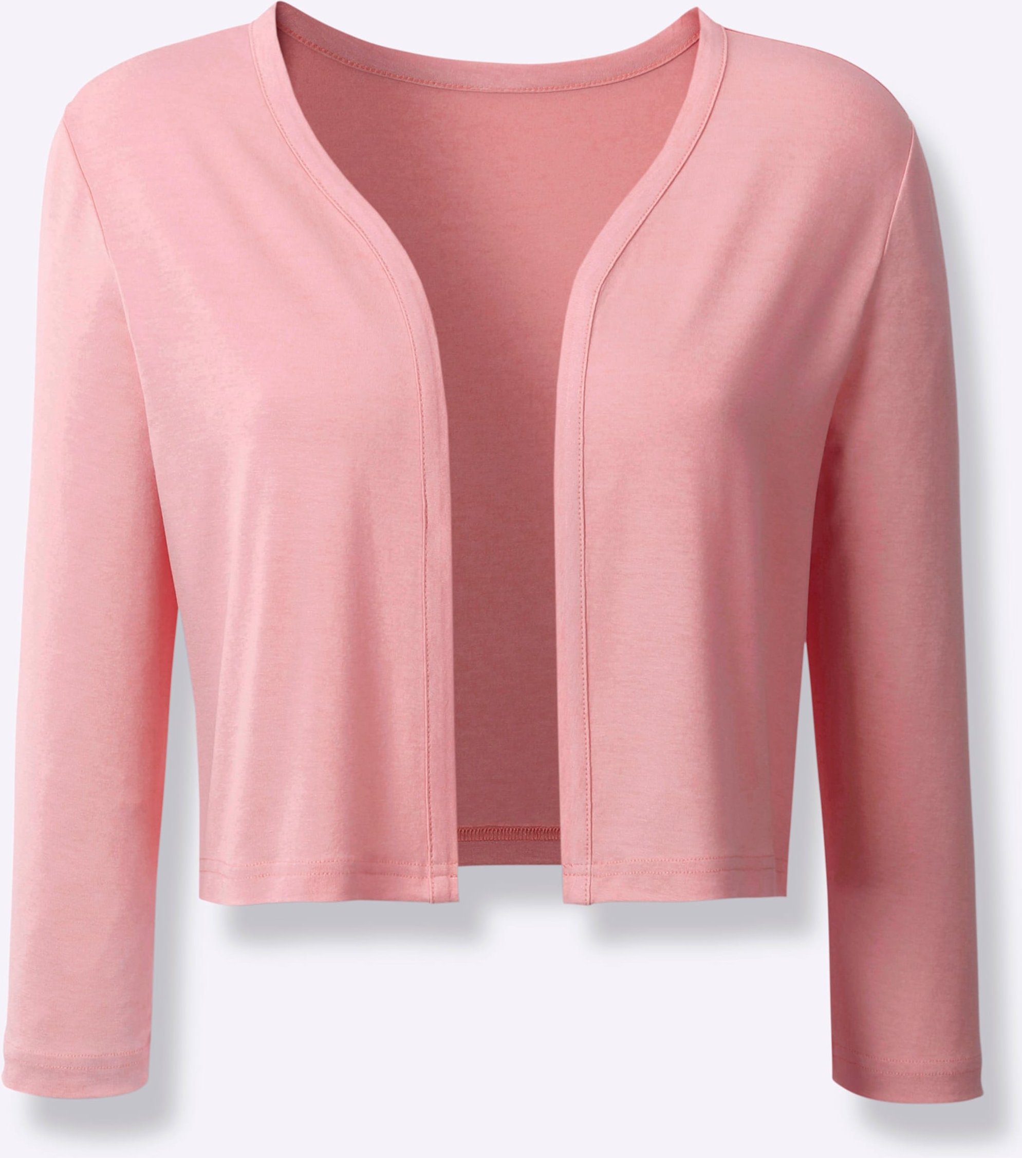 Sheego Shirtjacke in Viskose-Qualität